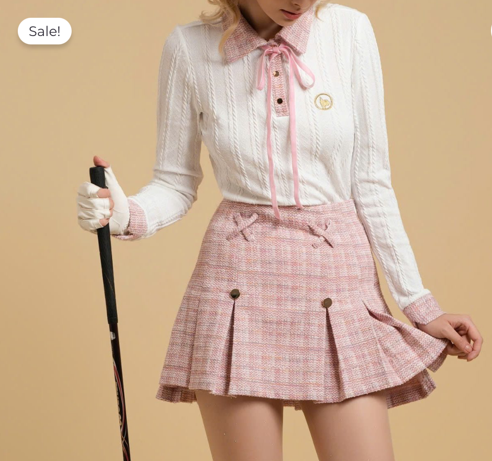 Áo Polo Phối Cổ Tweed Nữ_thumbnail_4