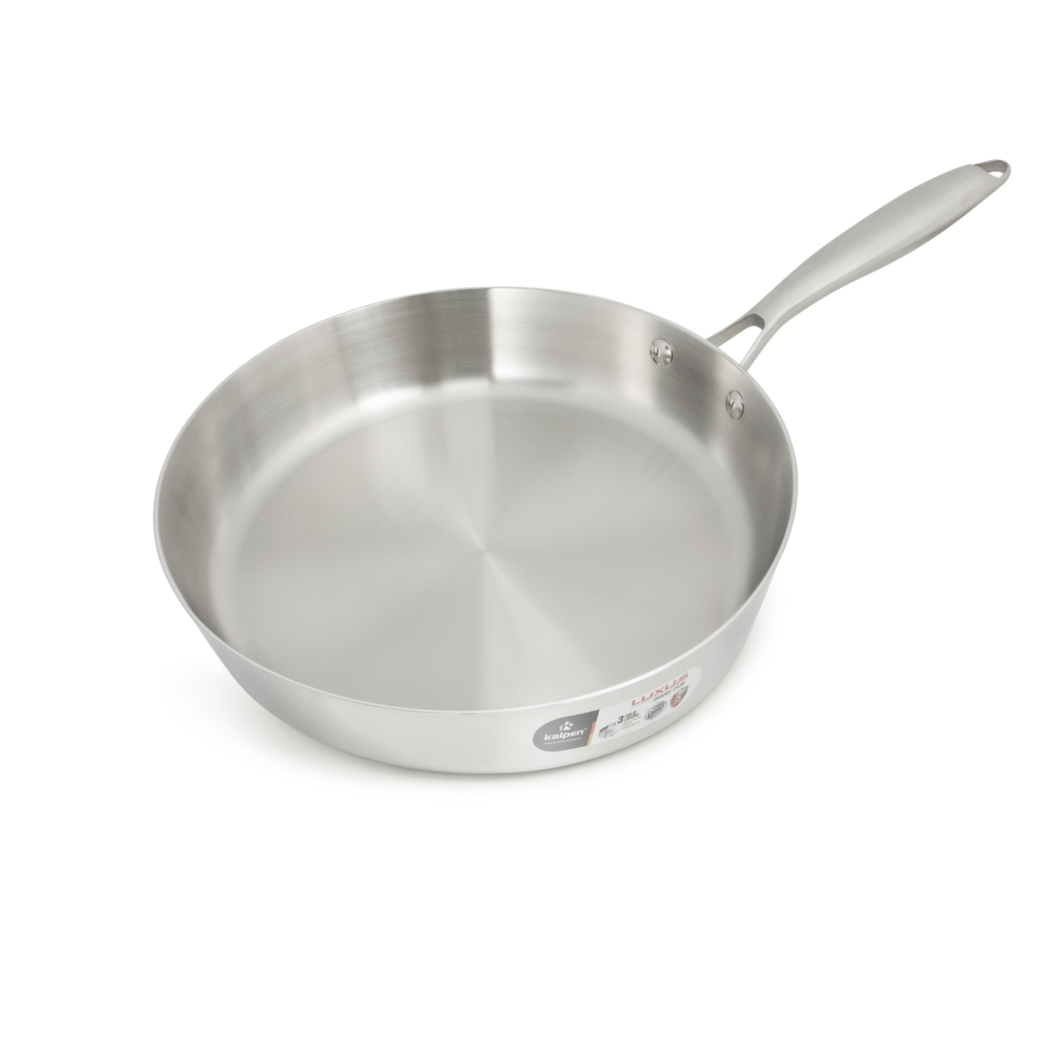 Chảo bằng inox, không vung kính