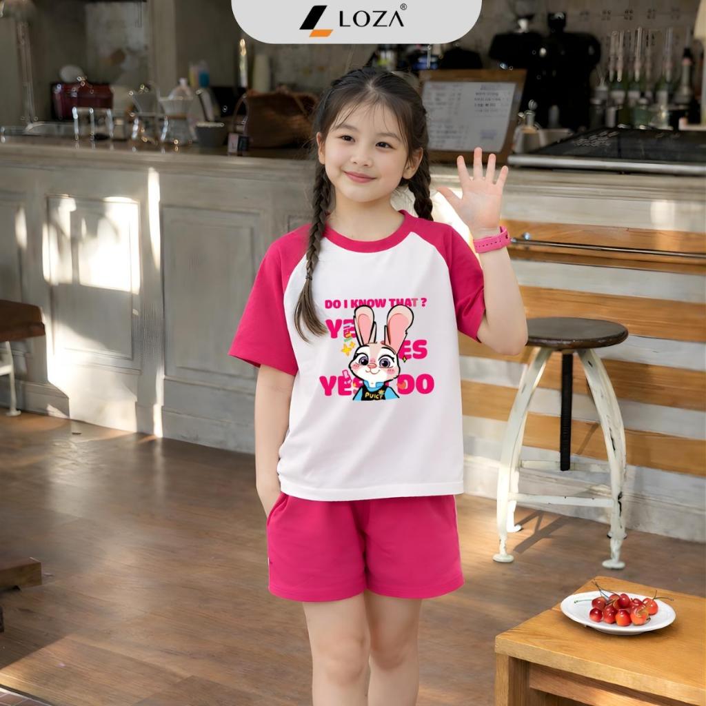 [XẢ KHO SIZE 110,120] Bộ đồ cho bé gái nhiều mẫu Size 110, Size 120 - Quần áo bé gái  từ 15-22kg - Loza Kids XB001_thumbnail_5