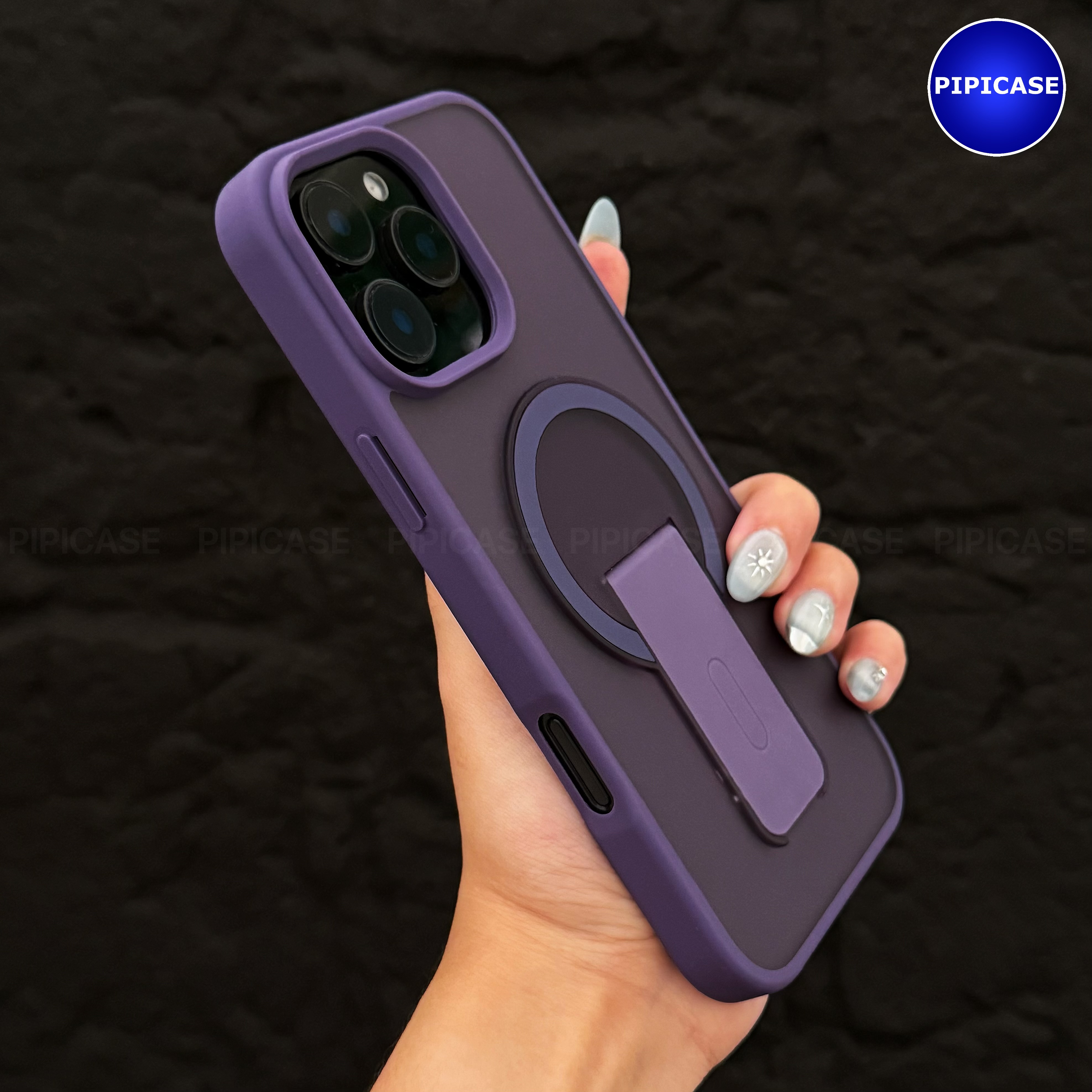 Ốp Lưng iPhone 16 Pro Max - Quin - Tím Đậm_thumbnail_24