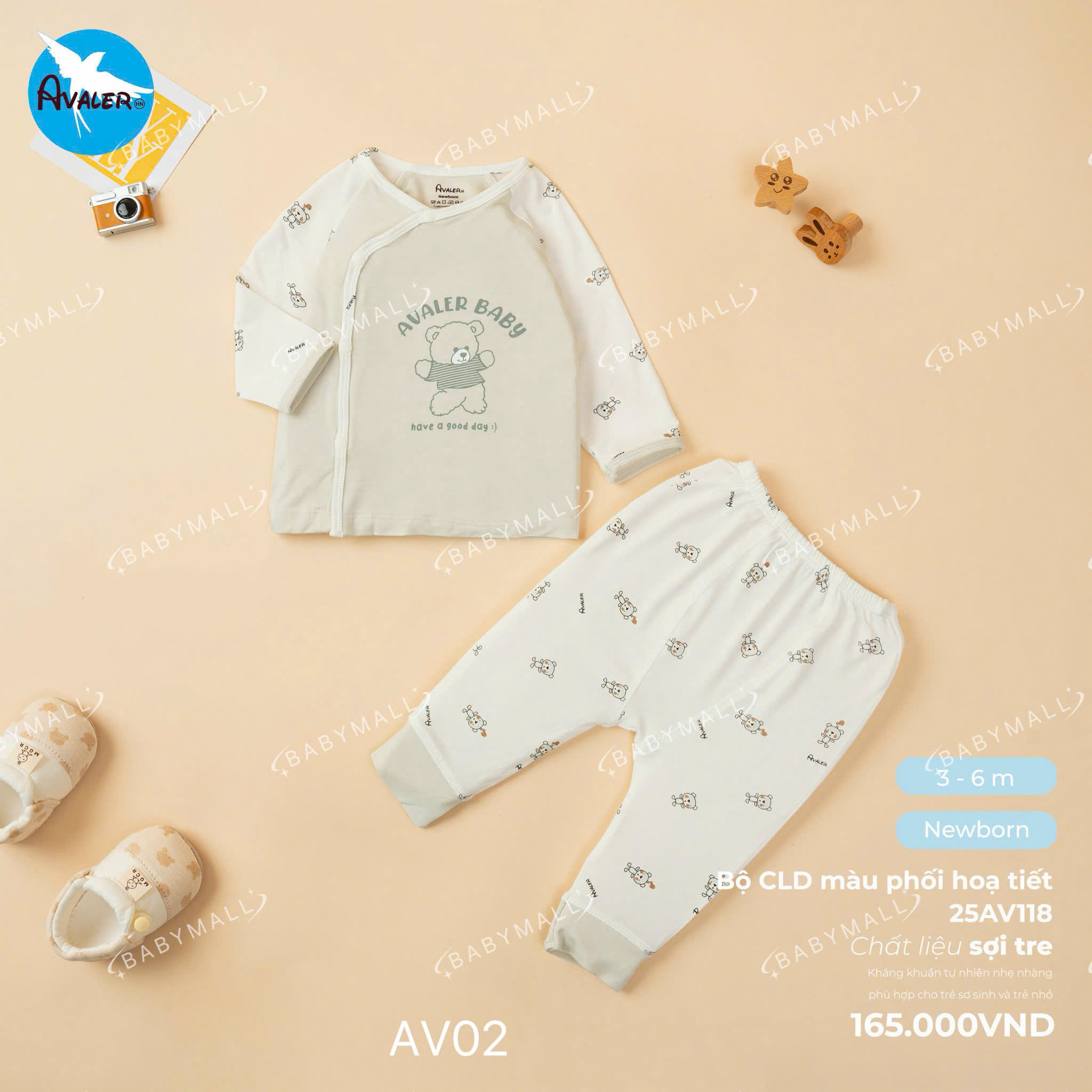 Bộ dài tay sơ sinh Avaler_thumbnail_4