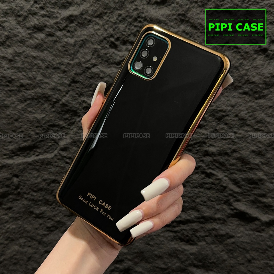 Ốp Lưng Samsung A71 - Royal - Đen