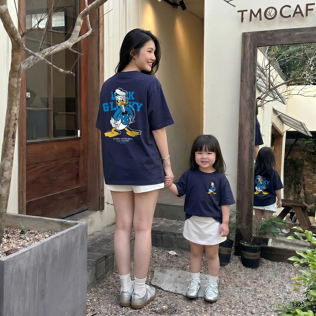 Áo thun gia đình mẹ và bé Donaldd Duck dễ thương Kado 3825_thumbnail_3