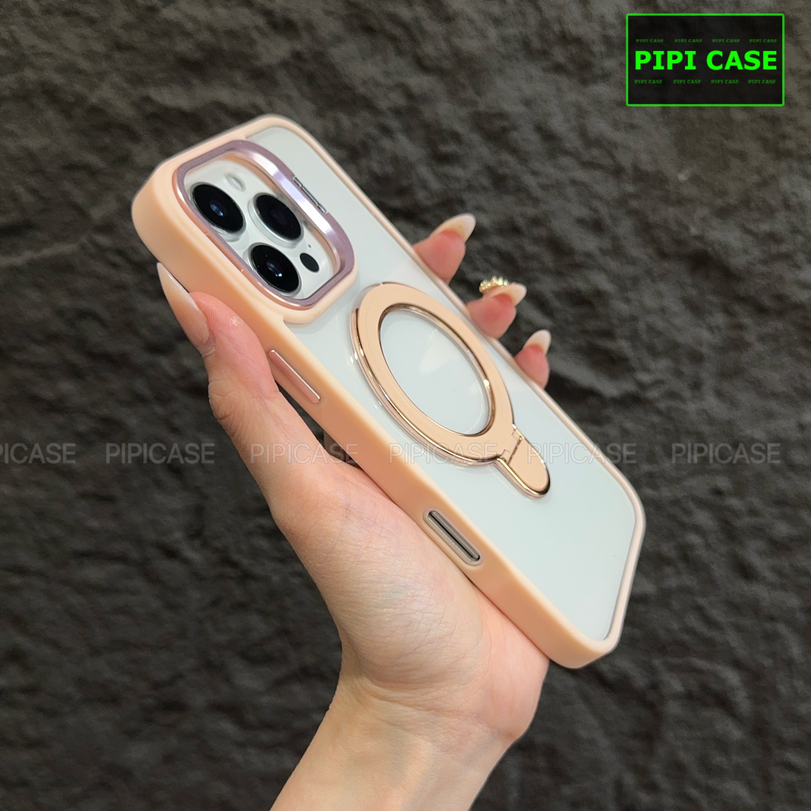 Ốp Lưng iPhone 12 Pro Max - Super Gone - Hồng_thumbnail_7