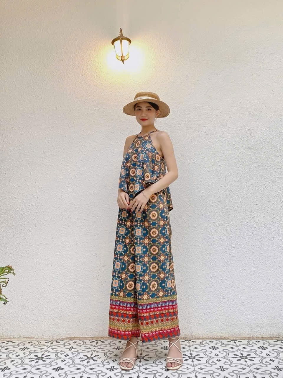 Halter Top & Wide-Leg Pants Set_thumbnail_2