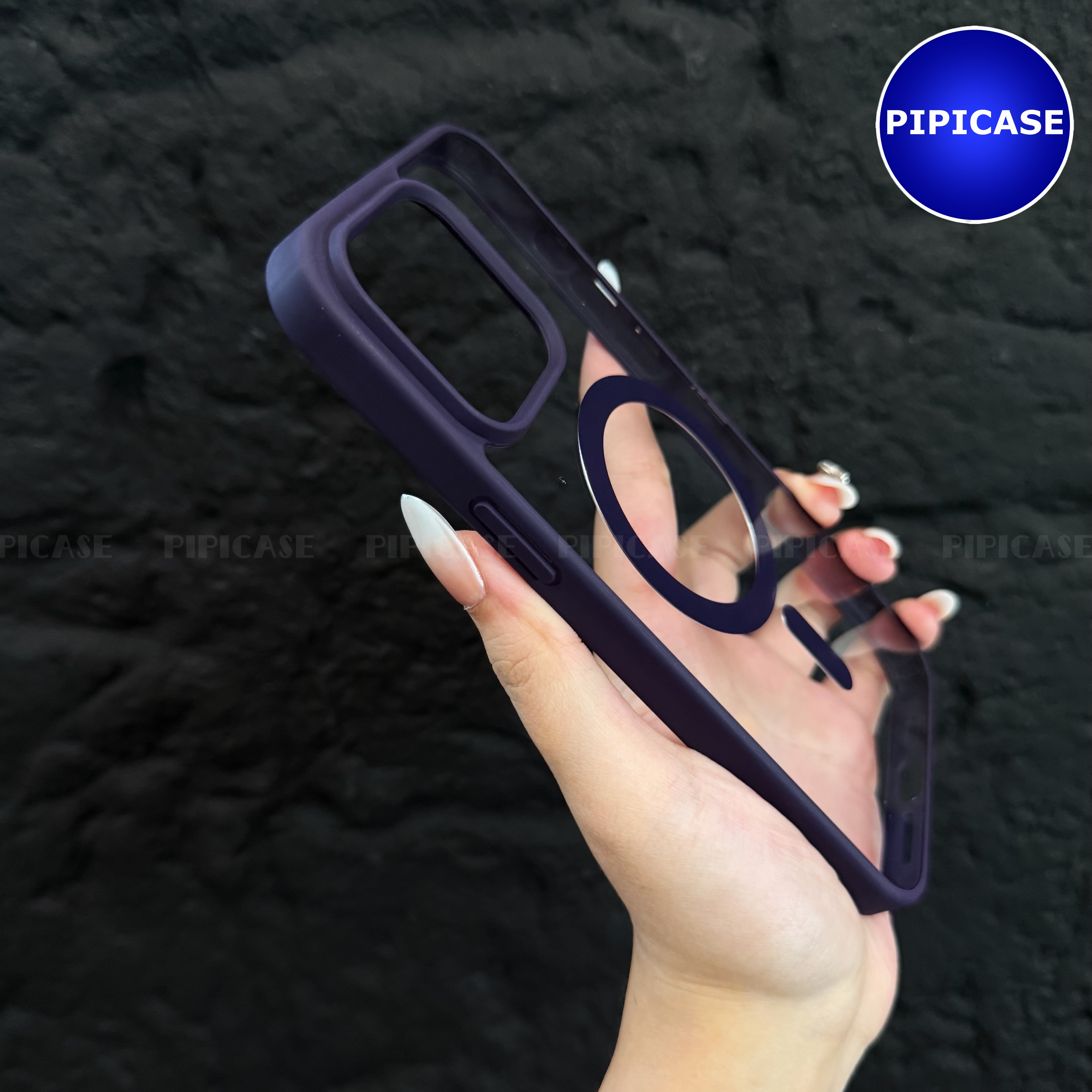 Ốp Lưng iPhone 15 Pro Max - Chic - Tím_thumbnail_4