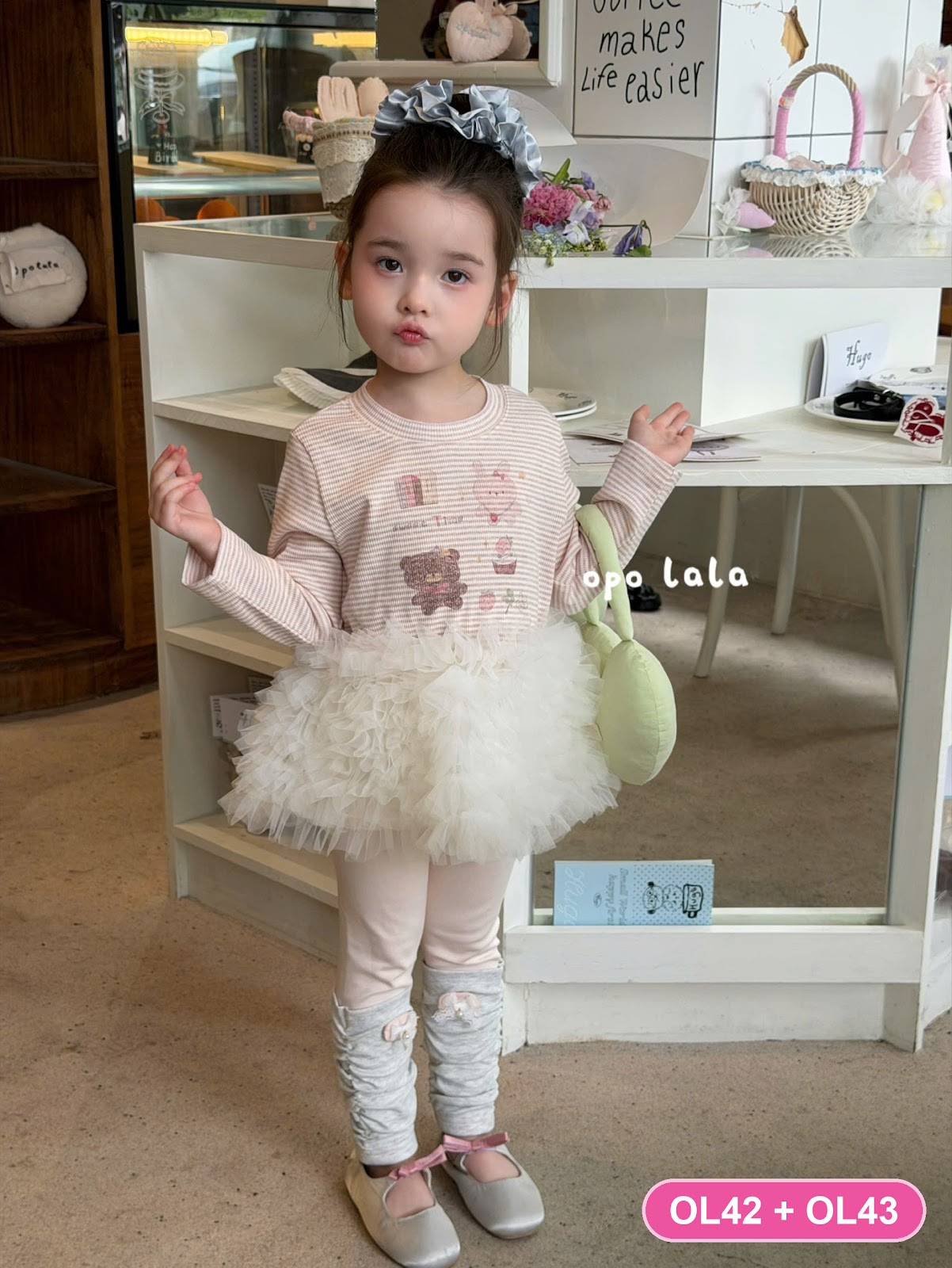 OL43 - Legging mỏng hãng Opolala | Sz 90-130 | 79100