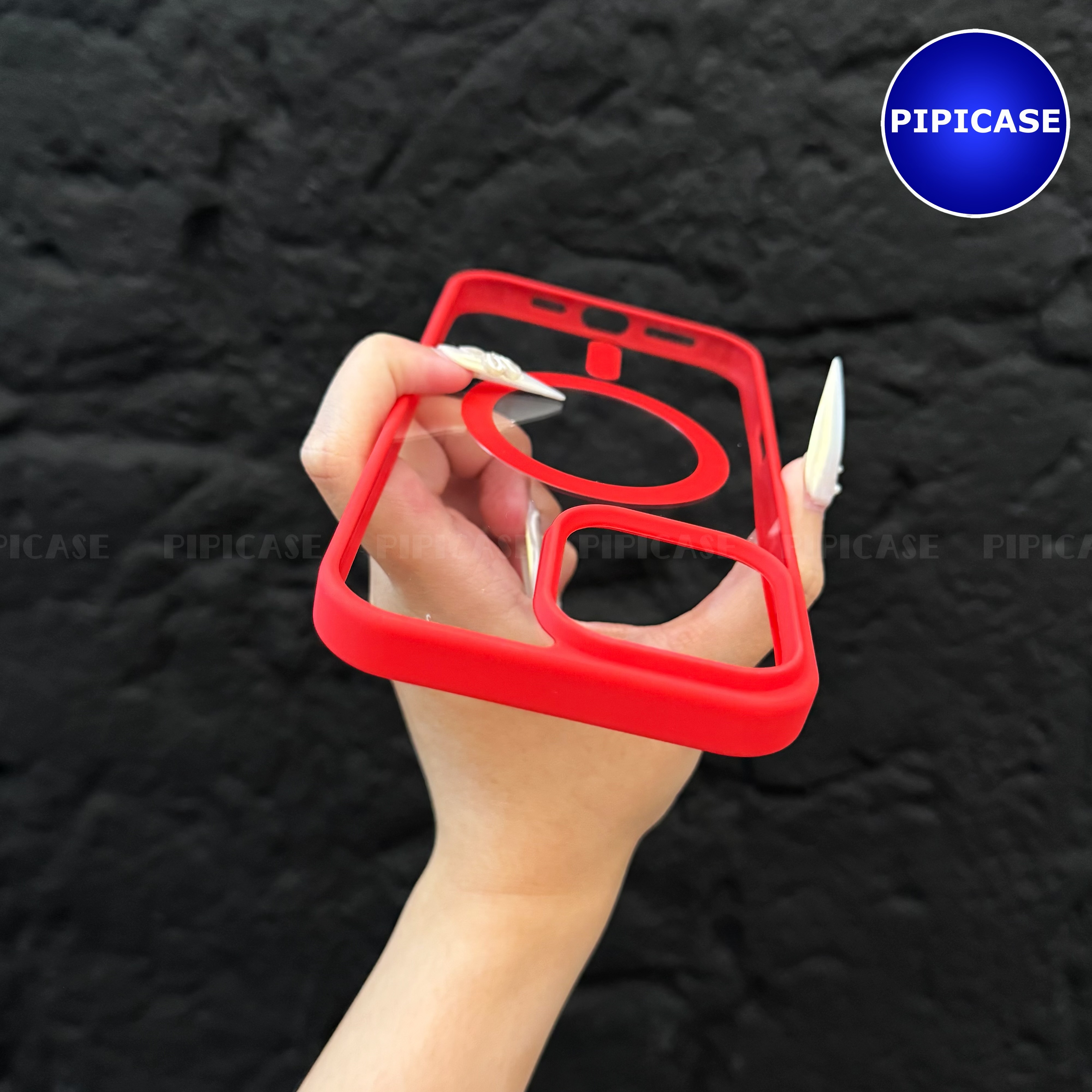 Ốp Lưng iPhone 16 Pro Max - Chic - Đỏ Tươi_thumbnail_14