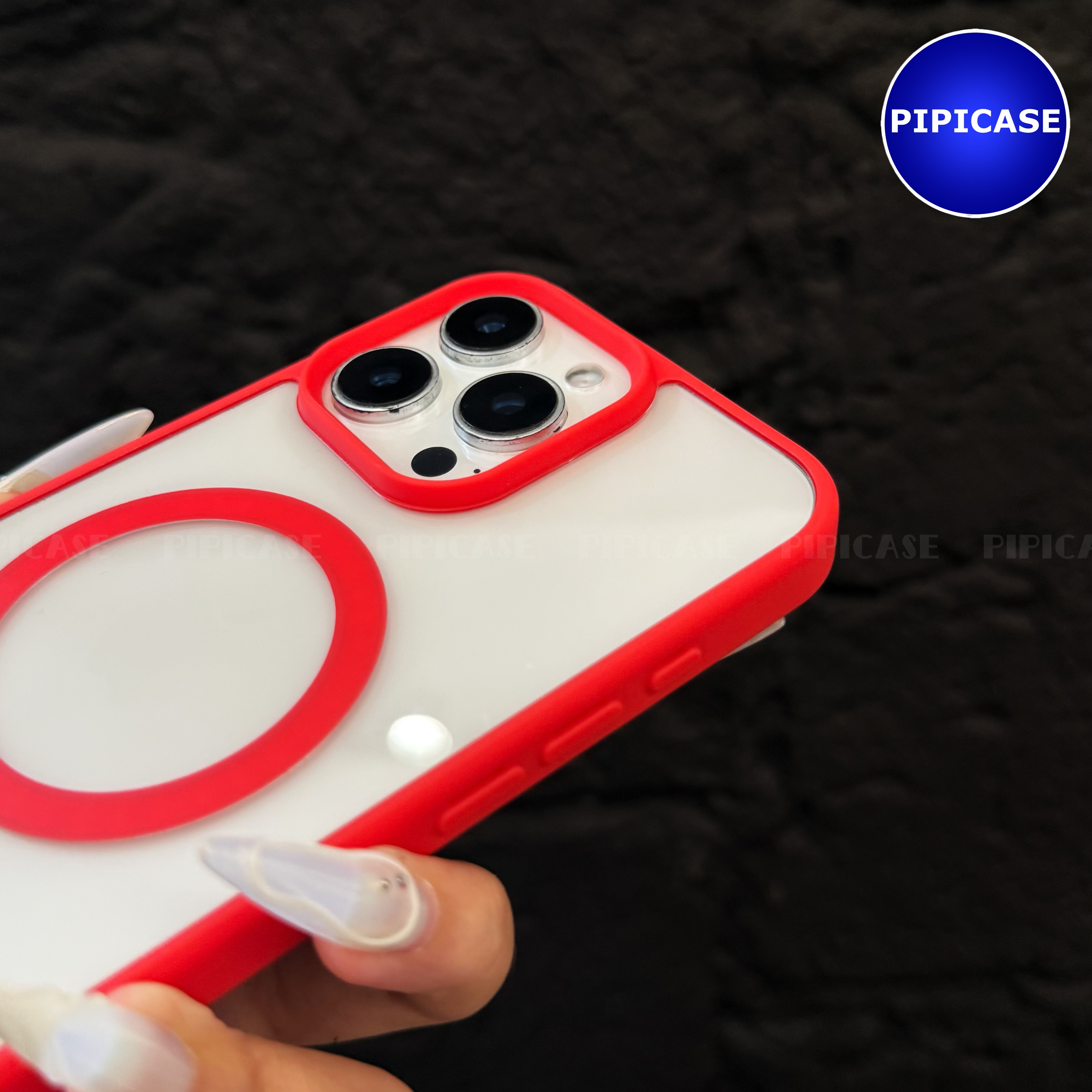 Ốp Lưng iPhone 16 Pro Max - Chic - Đỏ Tươi_thumbnail_6