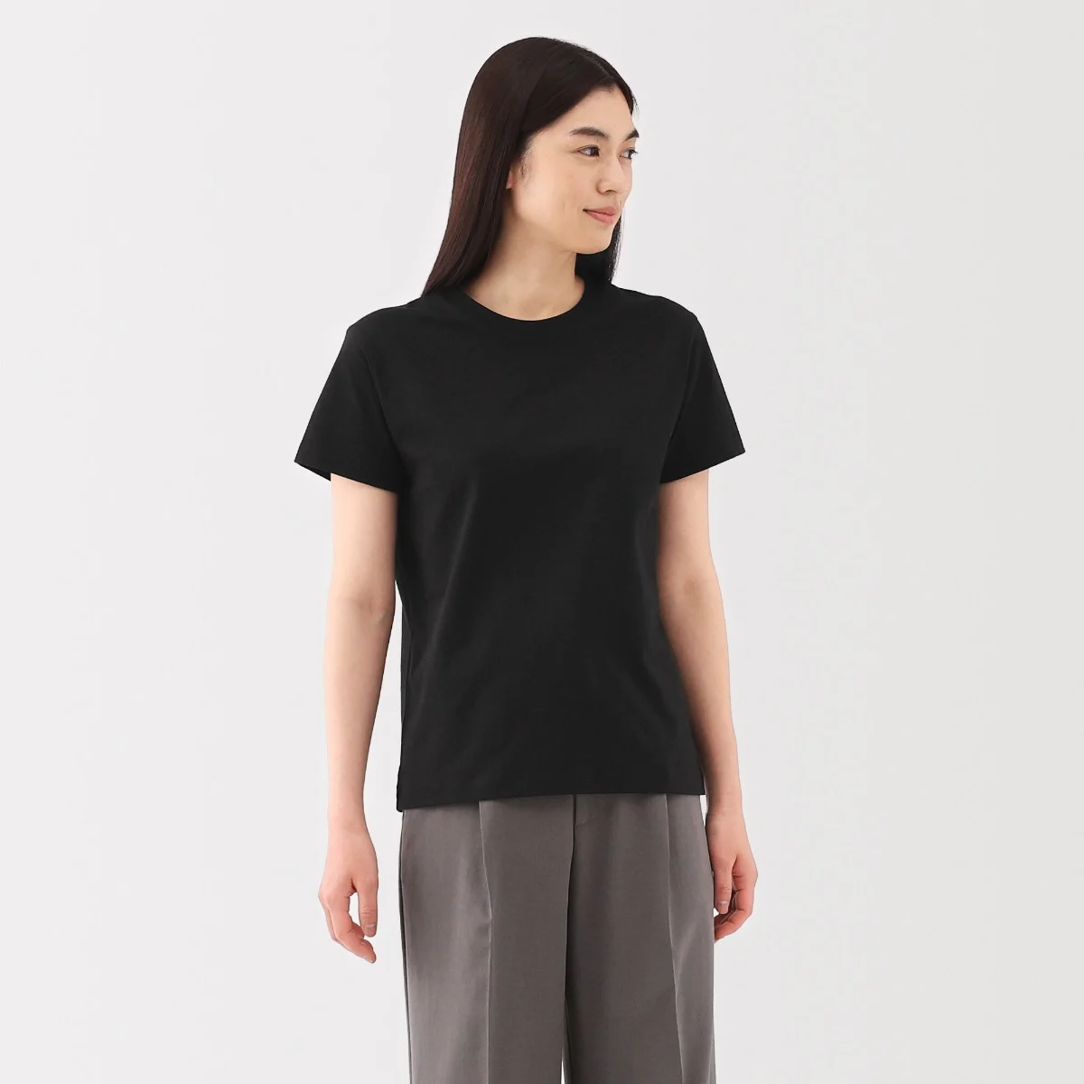 Áo thun nữ Muji trơn