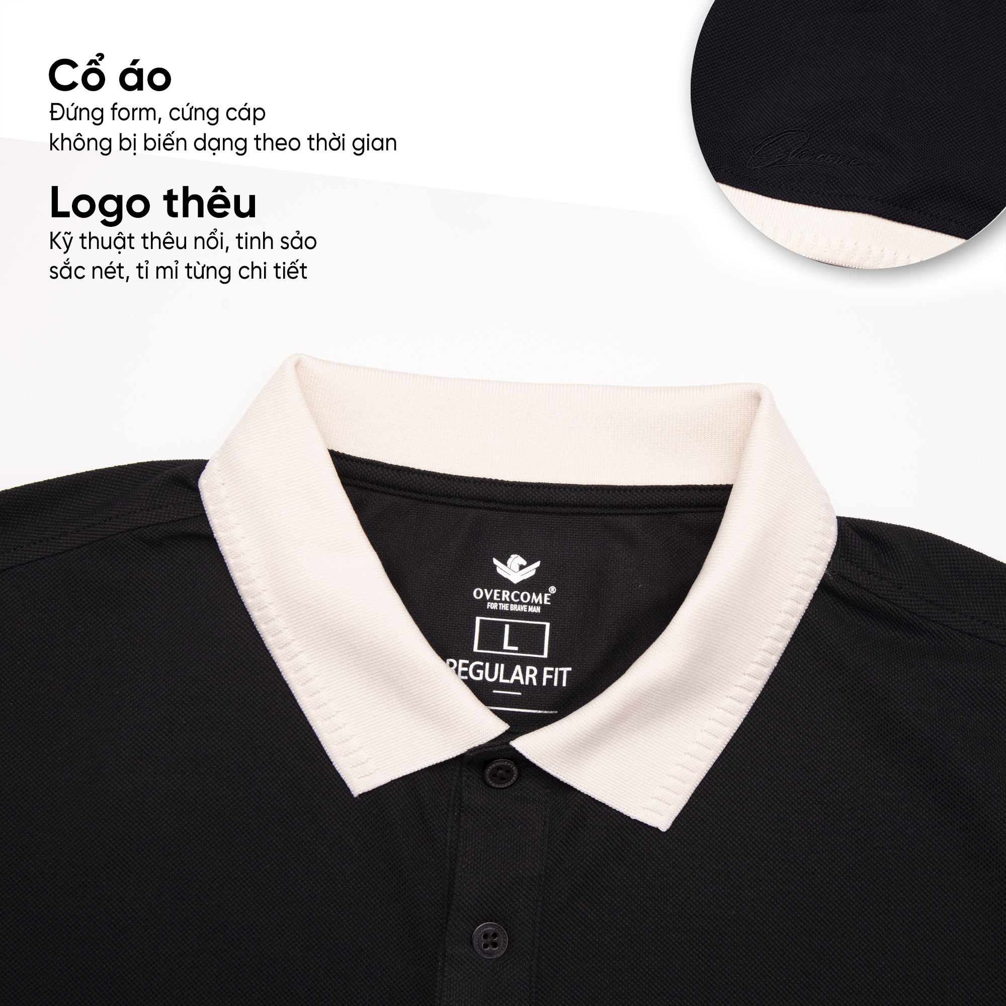 Áo Polo Nam Cotton Overcome Regularfit  OPL602_thumbnail_4