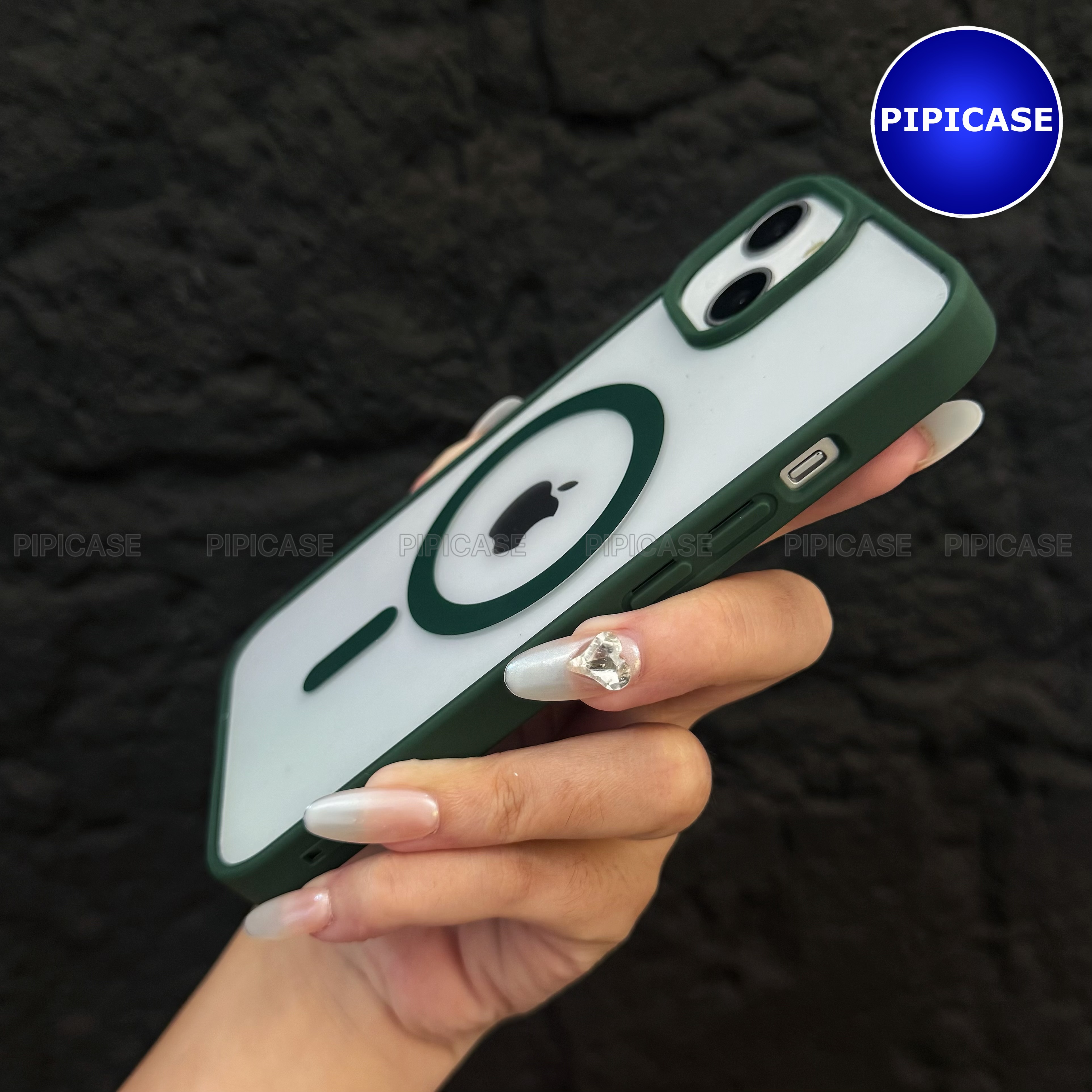 Ốp Lưng iPhone 15 Plus - Chic - Xanh Lá_thumbnail_13