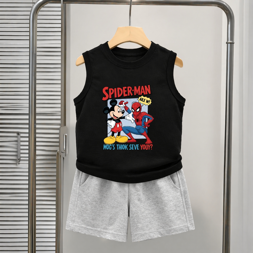 Set bộ ba lỗ bé trai hình 