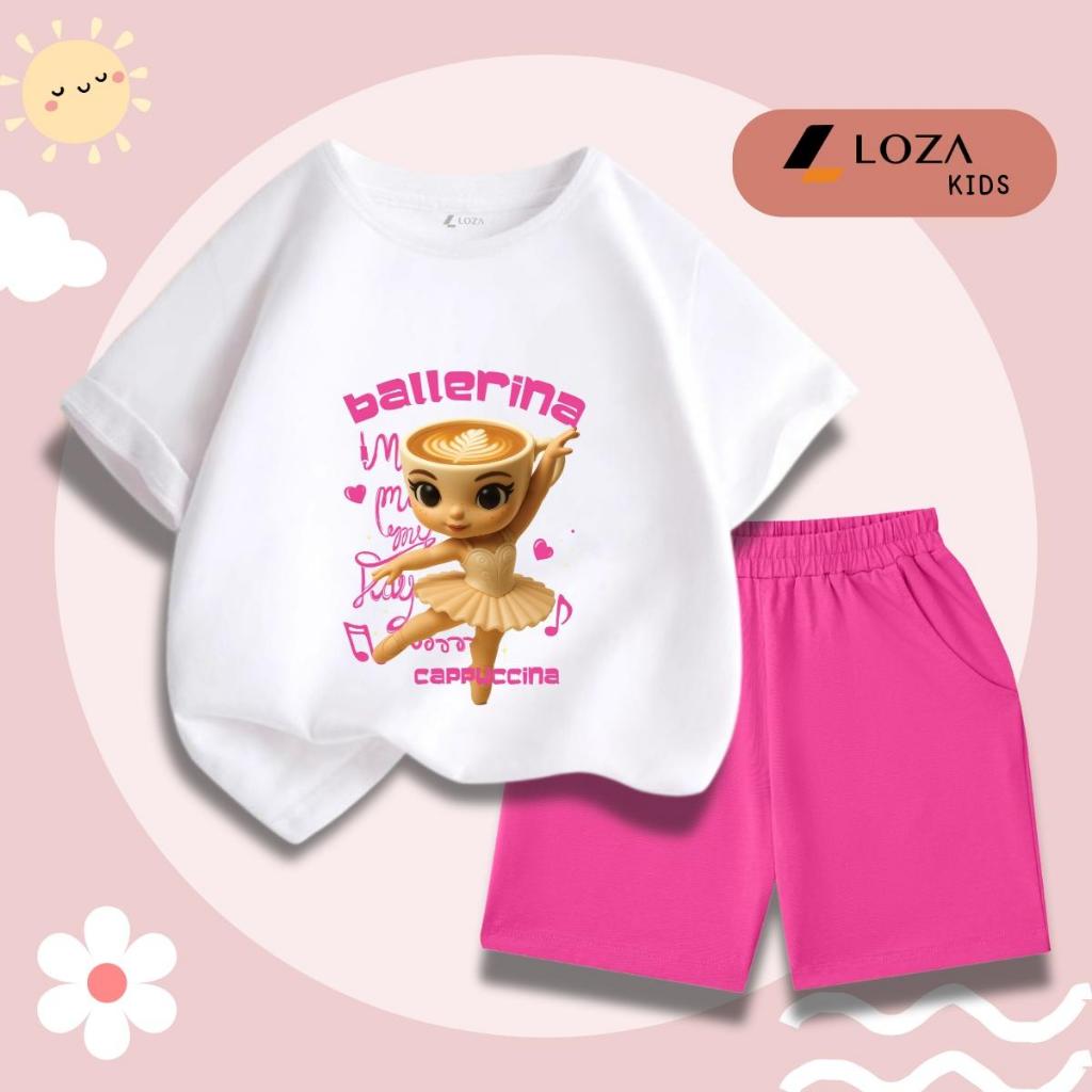 [XẢ KHO SIZE 140] Bộ đồ cho bé gái nhiều mẫu - Quần áo bé gái từ 26-30kg - Loza Kids XB006_thumbnail_28