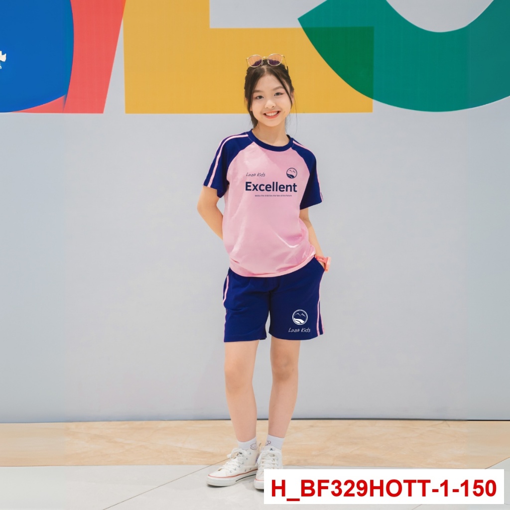 [XẢ KHO] Set bộ thun phối bé trai, bé gái lẻ size size từ 15-40kg - Loza Kids XABF01_thumbnail_30