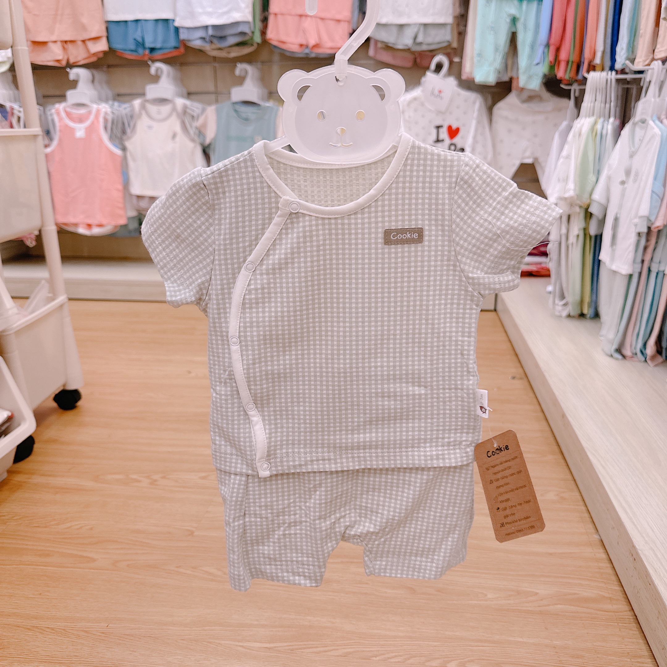 Bộ caro cộc tay cài chéo COOKIE_thumbnail_2