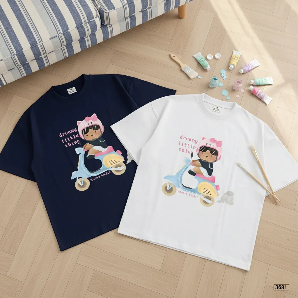 Áo thun boxy nữ Teddy Dreamy Miucho 3681_thumbnail_7