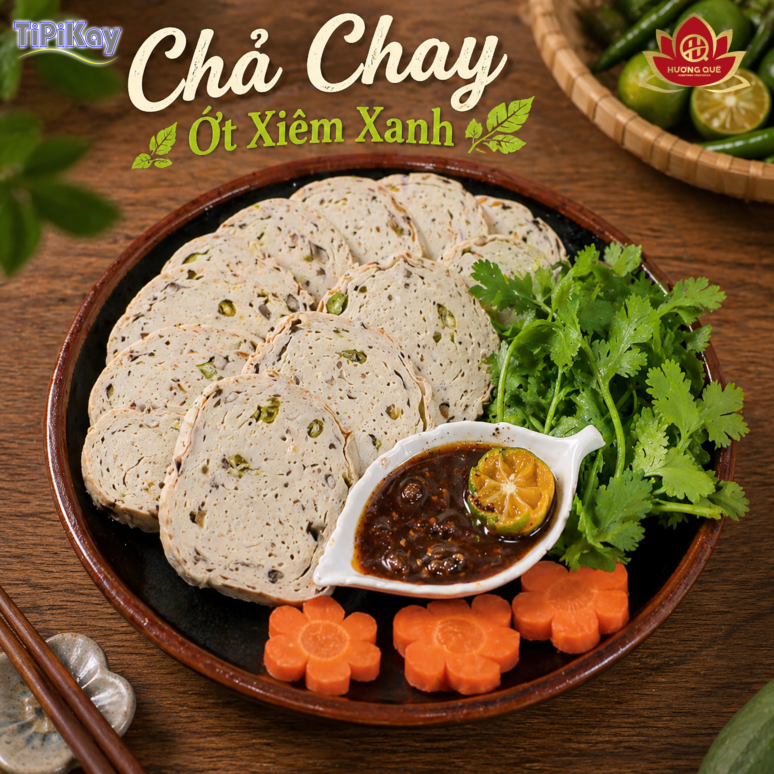 [Hàng mát] Chả Chay Ớt Xiêm Xanh 250g
