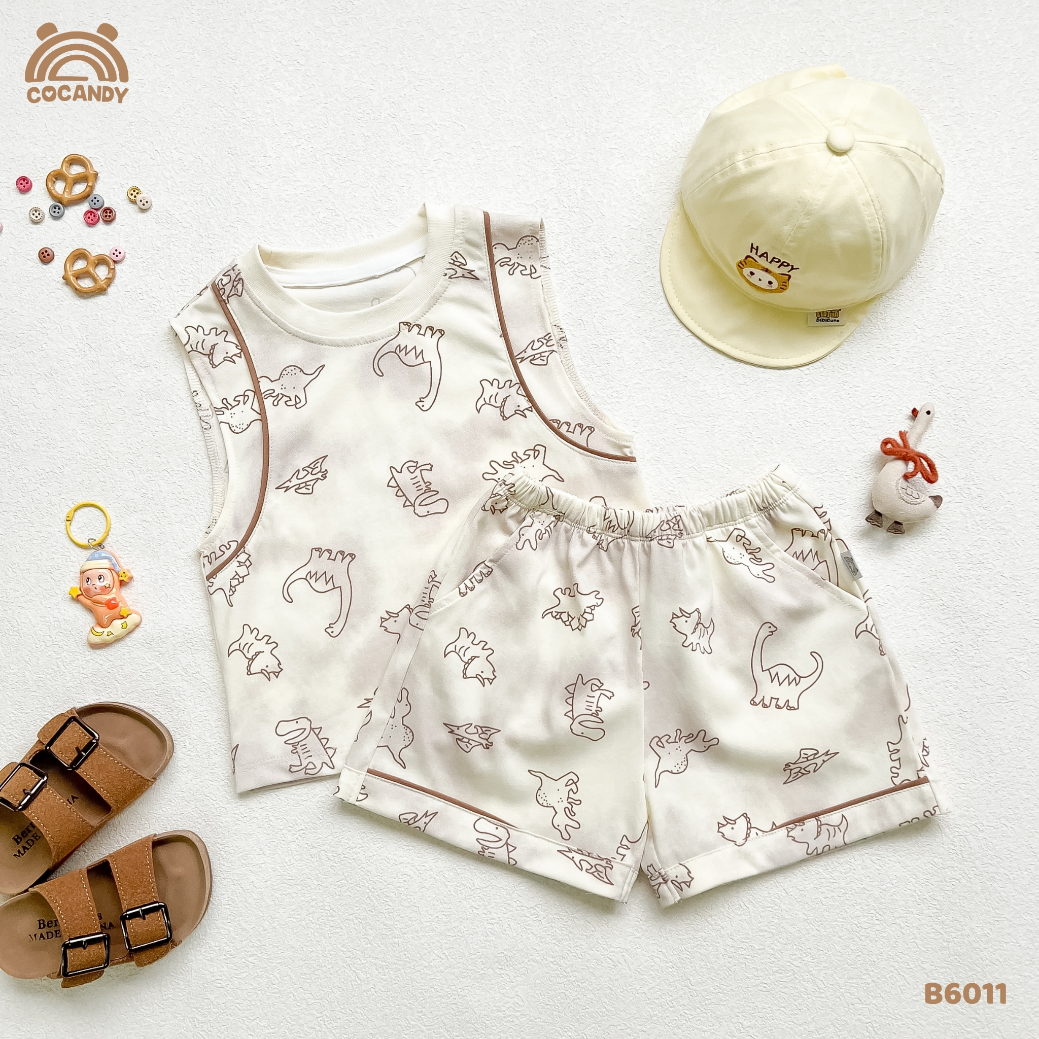Bộ sát nách cotton BE hình khủng long_thumbnail_5