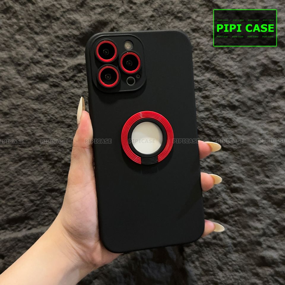 Ốp Lưng iPhone 13 Pro Max - Kino - Đỏ Đen