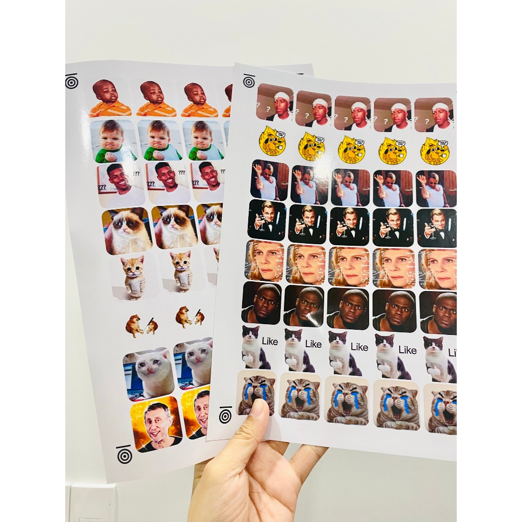 Set 40 STICKER MEME troll bạn bè, chấm điểm học sinh, trang trí có in theo yêu cầu - Caturday_thumbnail_5