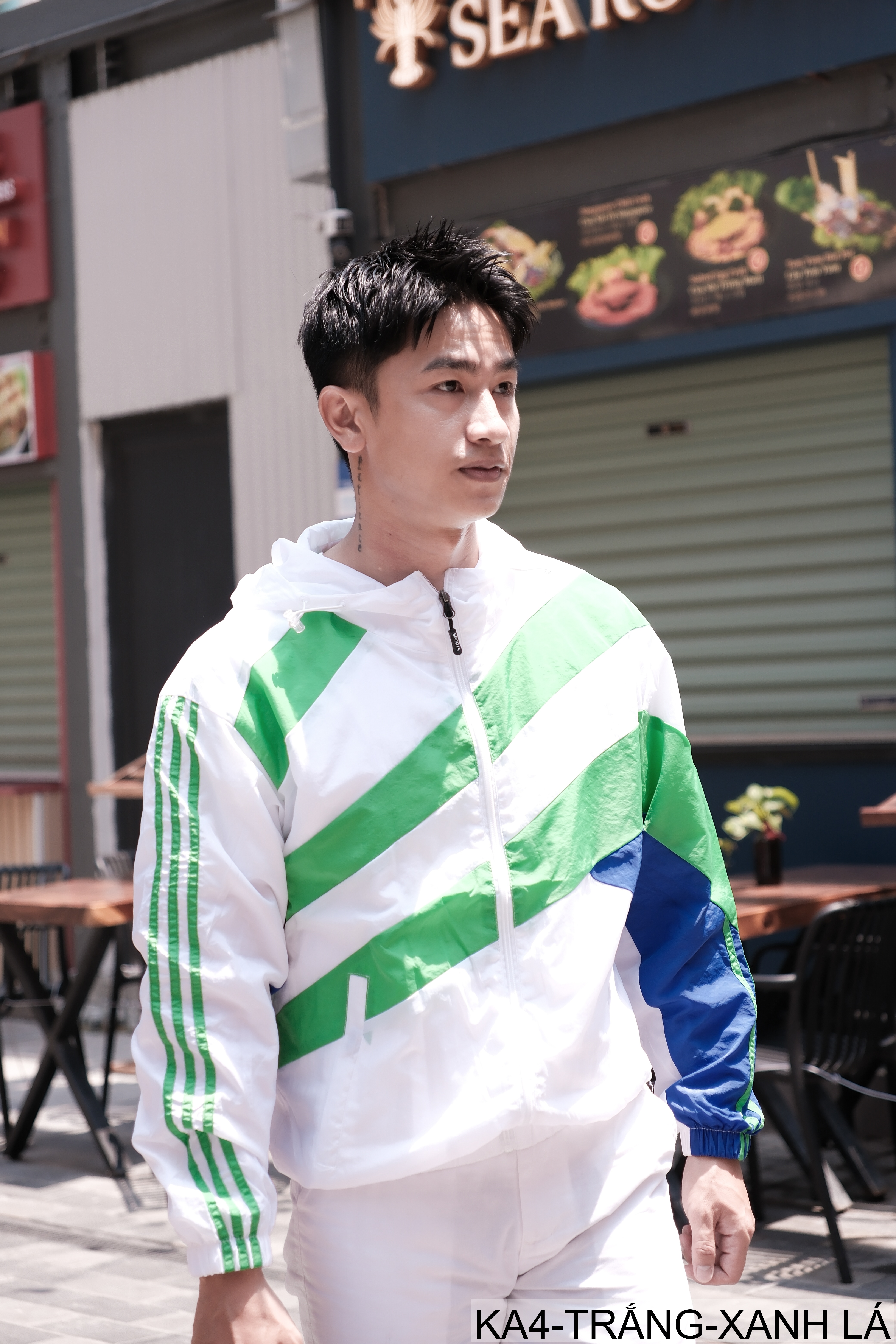 KA4 - Áo khoác nam có mũ phối màu năng động, chống nắng thoáng khí mùa xuân thu_thumbnail_10