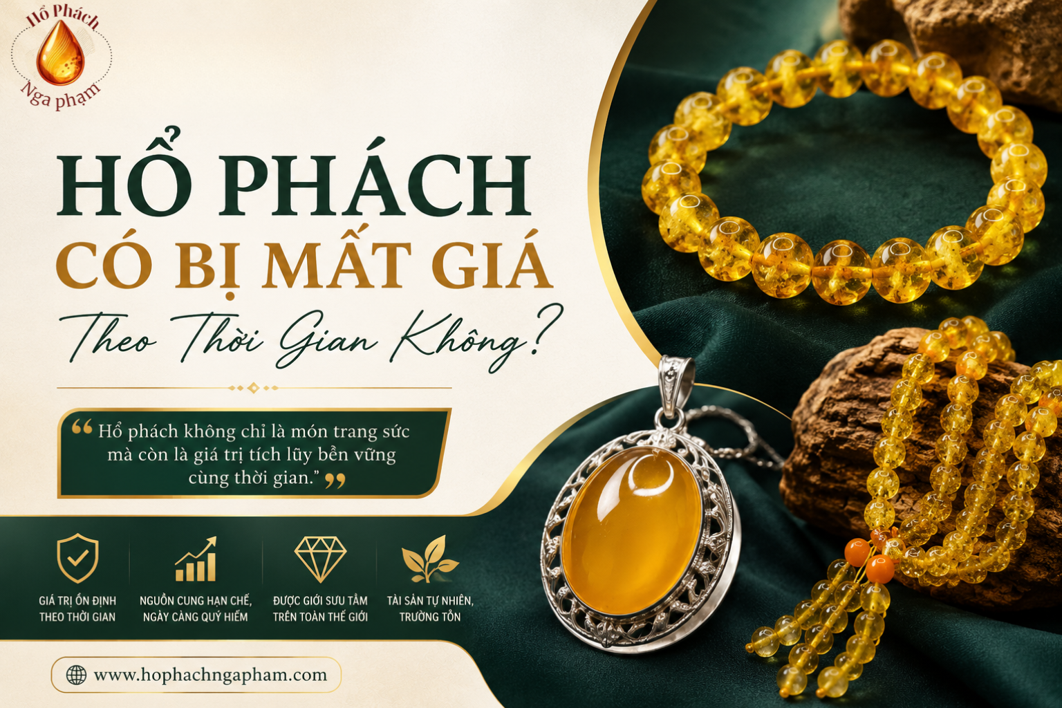Hổ Phách Có Bị Mất Giá Theo Thời Gian Không?