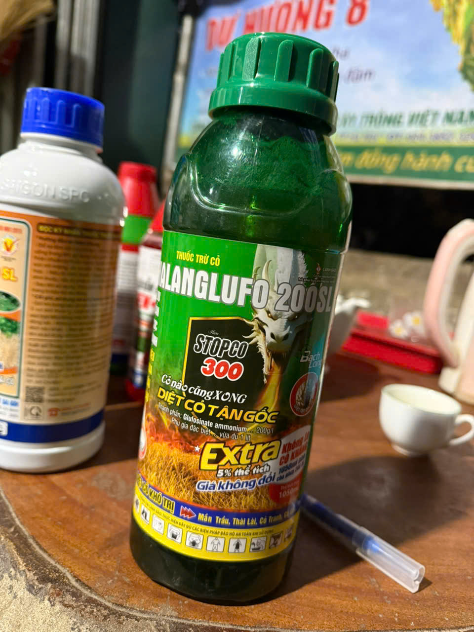 Thuốc diệt cỏ Langlufos 200SL (Stopco 300)