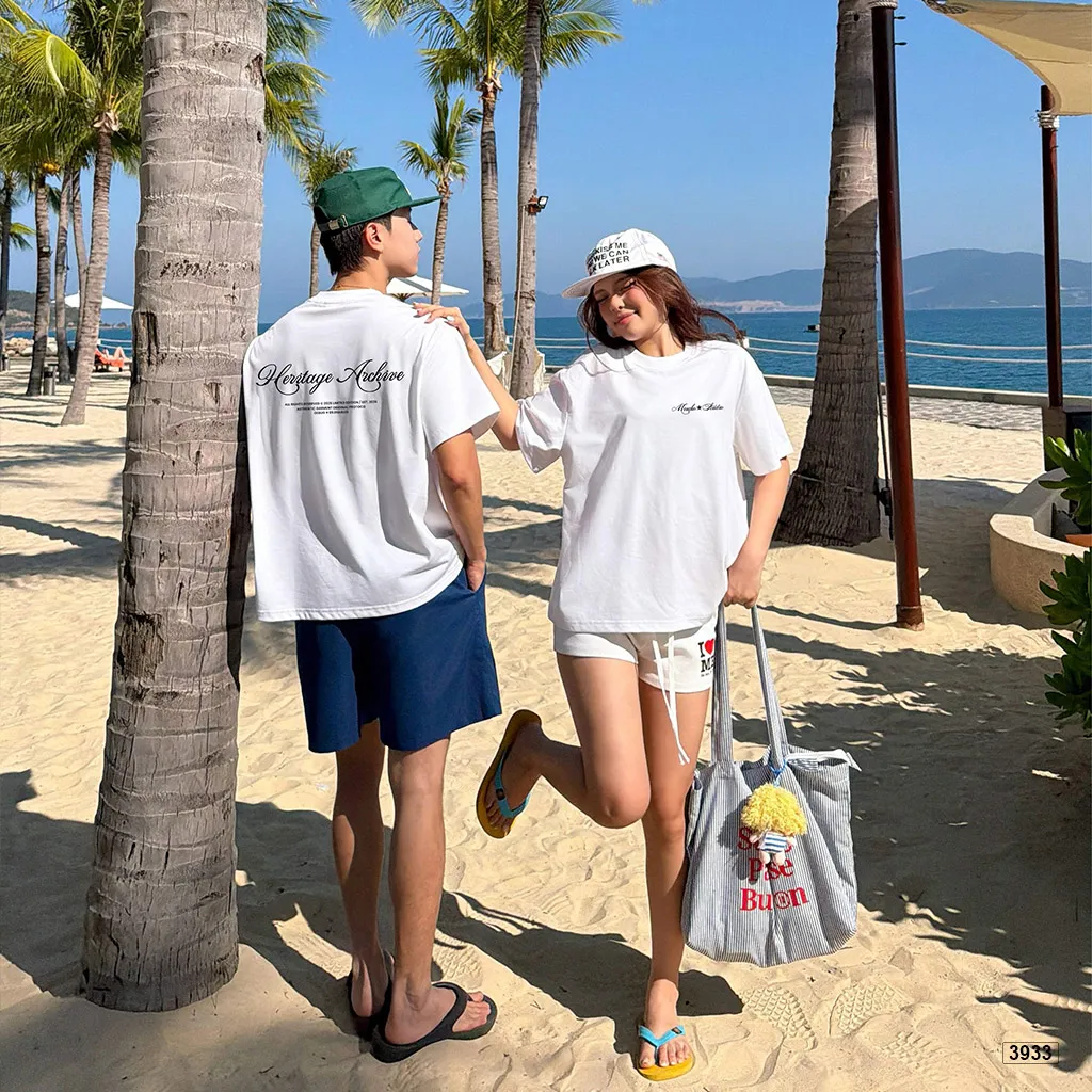 Áo thun boxy nam nữ basic dễ phối Miucho 3933_thumbnail_4