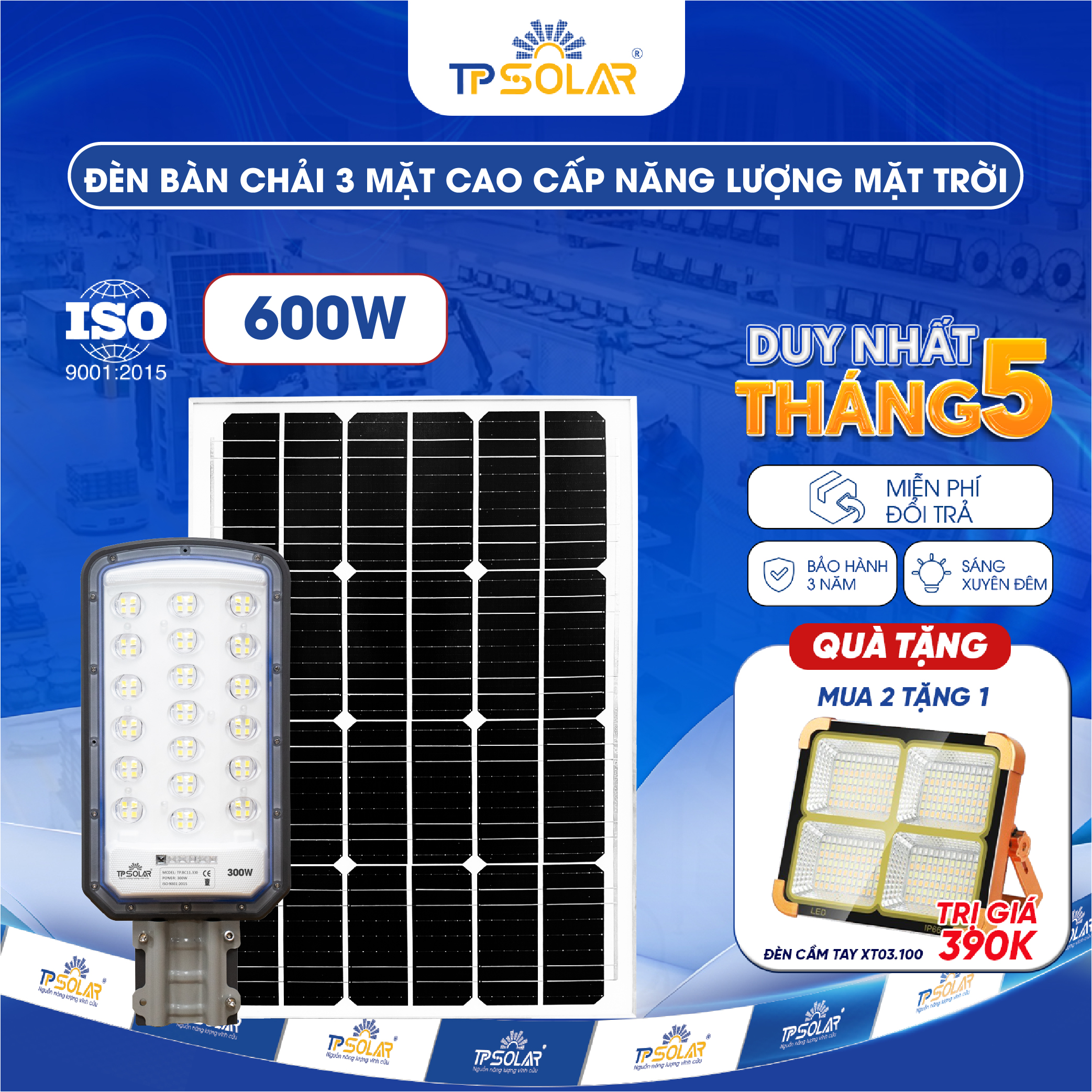 Đèn bàn chải 3 mặt cao cấp năng lượng mặt trời_thumbnail_8