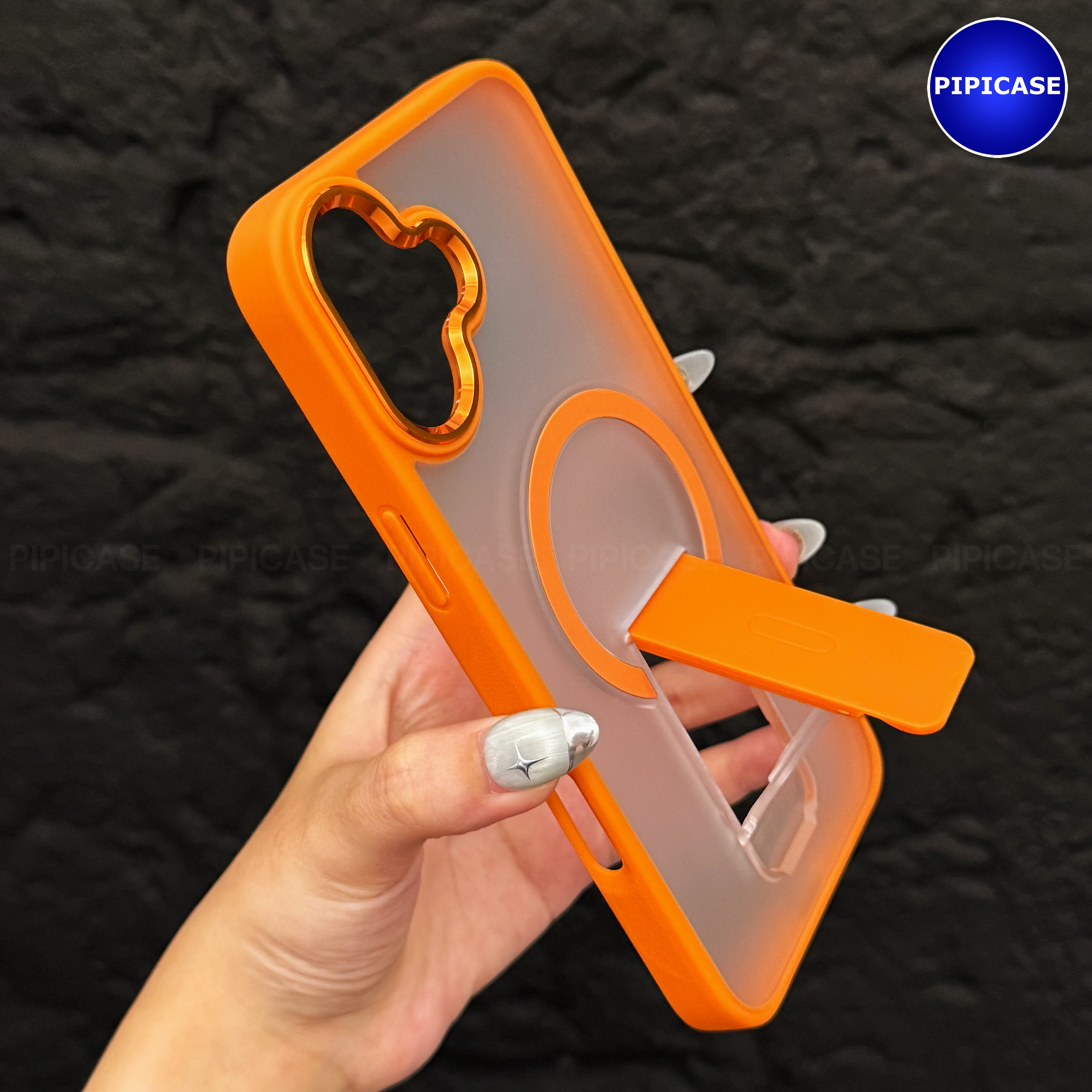 Ốp Lưng iPhone 16 Plus - Quin - Cam
