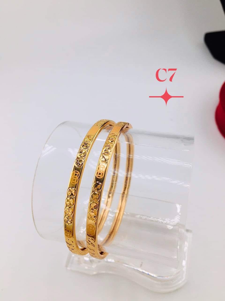 Vòng Cặp Kim Tiền Vàng