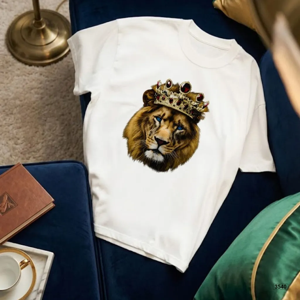 Áo thun nam form rộng Lion Kingg TeePrint 3540_thumbnail_5