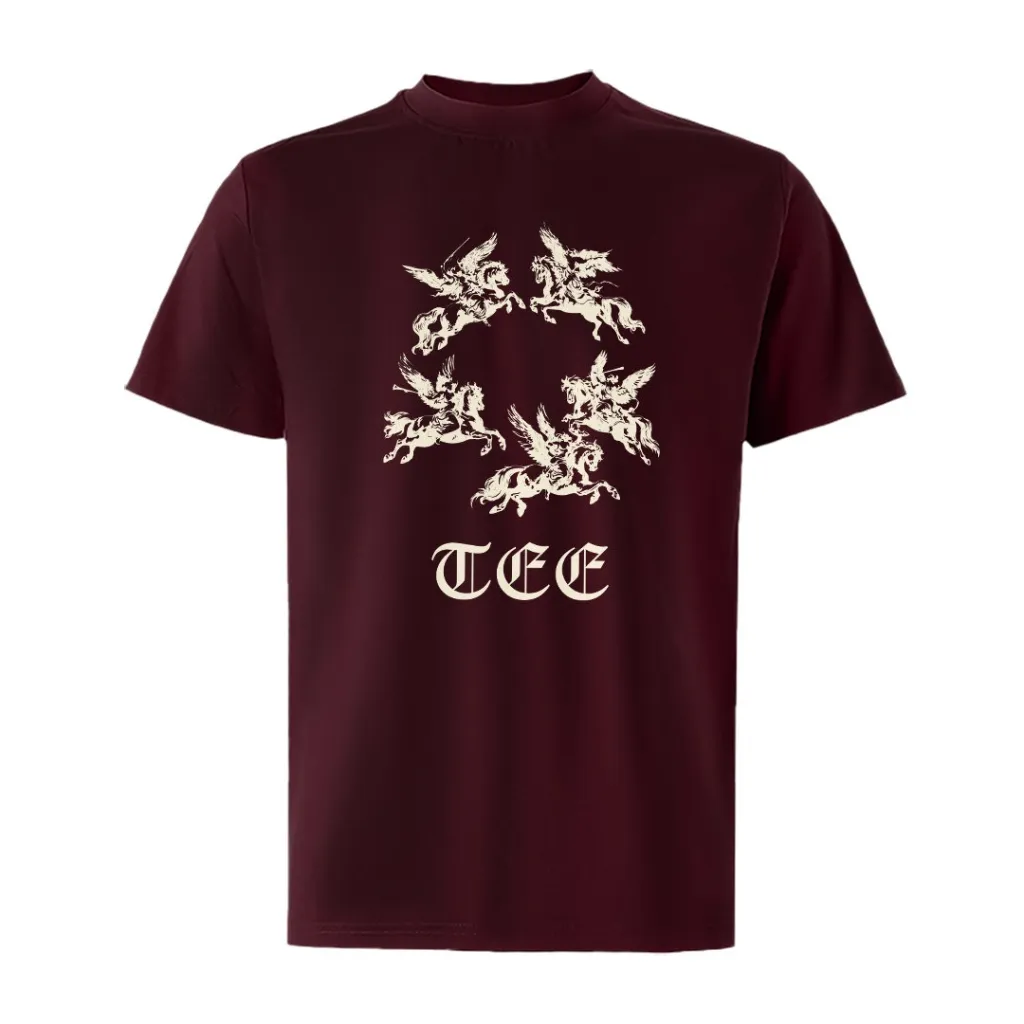 Áo thun nam form rộng Angel Horse TeePrint 3526_thumbnail_15