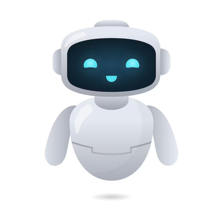 graident-ai-robot-vectorart_78370-4114