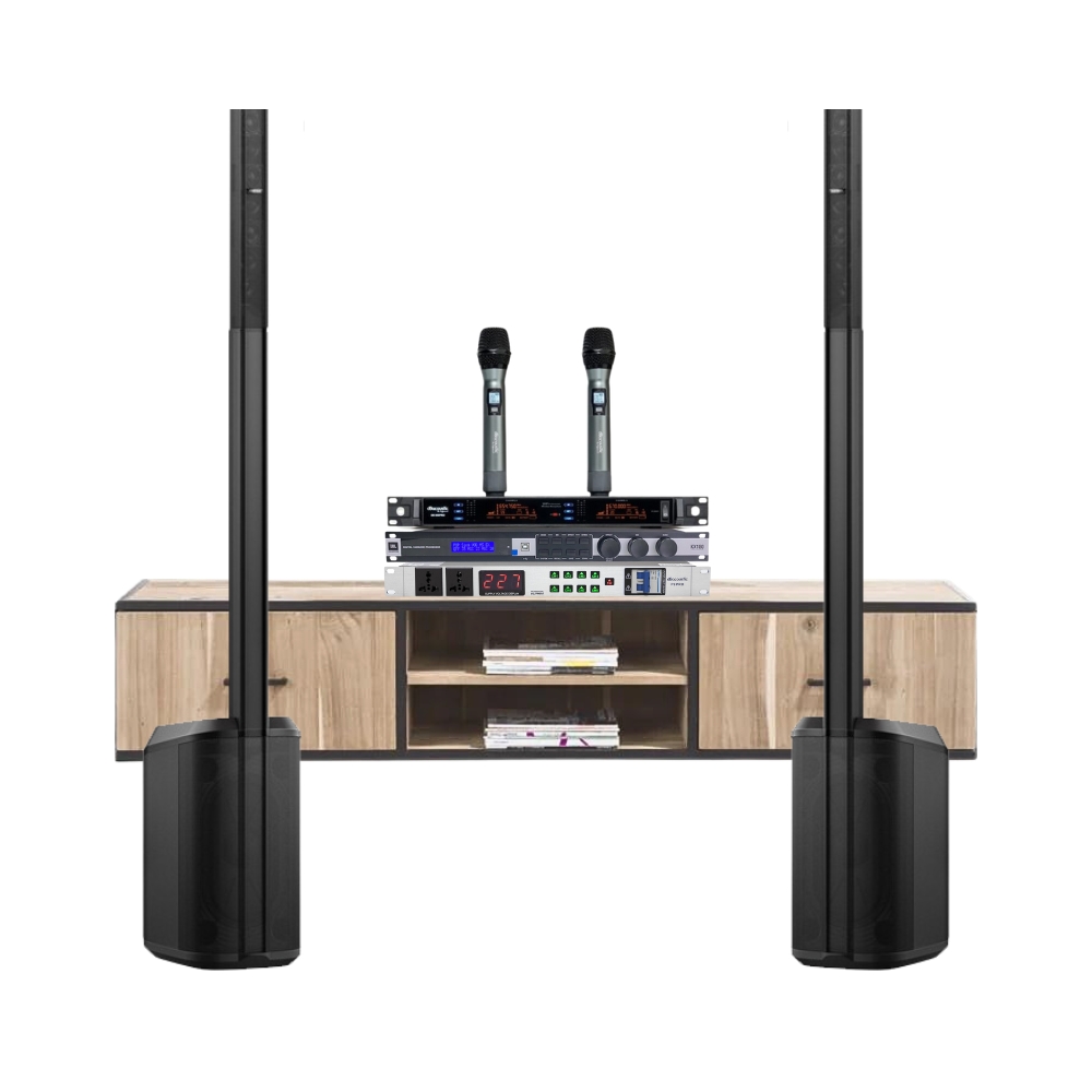 Combo Quản Lý Nguồn DBACOUSTIC P9PRO + Vang Số JBL KX180 + Micro DBACOUSTIC 650PRO + Loa BOSE L1PRO 8 - B52_thumbnail_1
