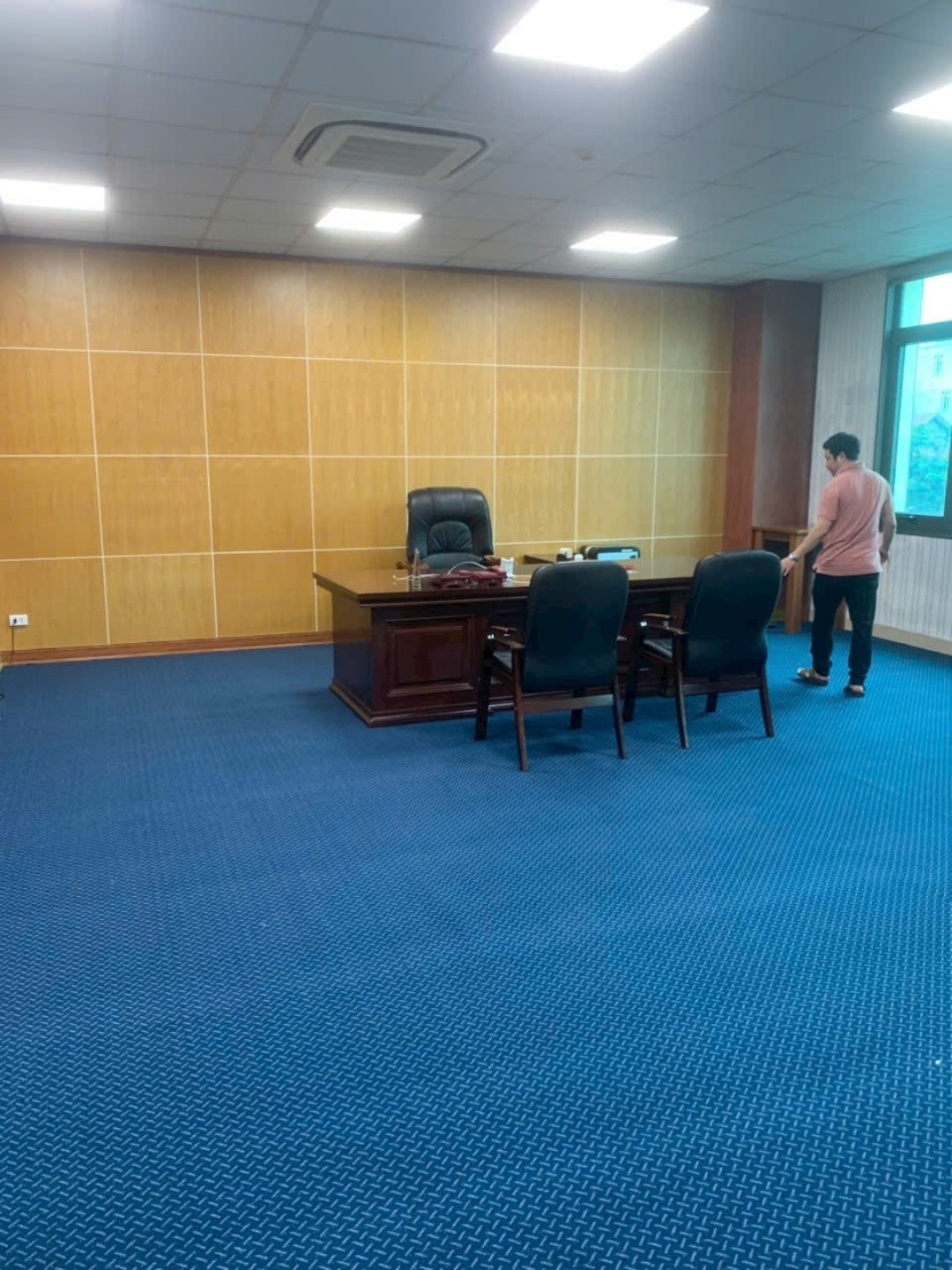 Thảm cuộn BKN-03 xanh