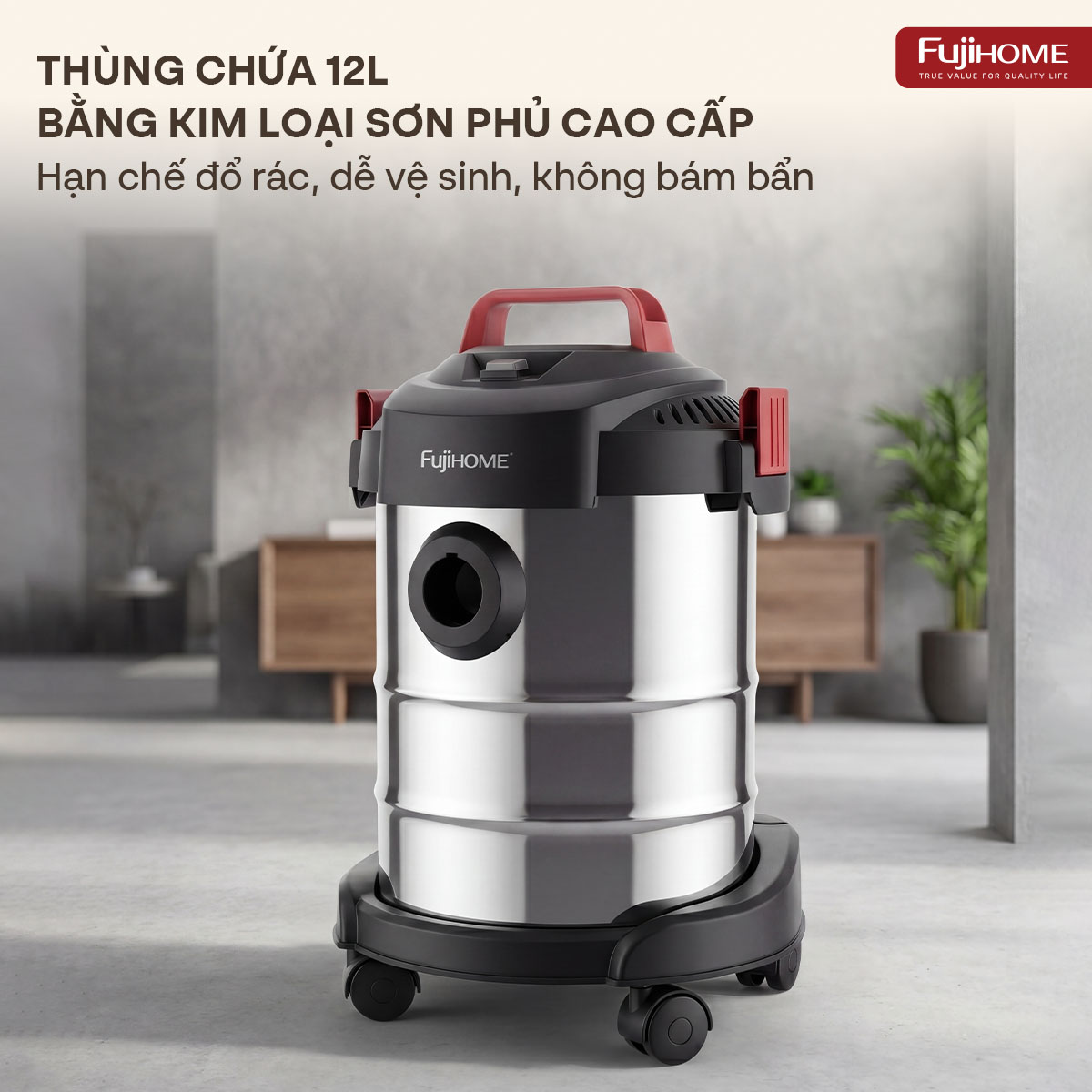 Máy hút bụi công nghiệp Fujihome VC12N_thumbnail_2