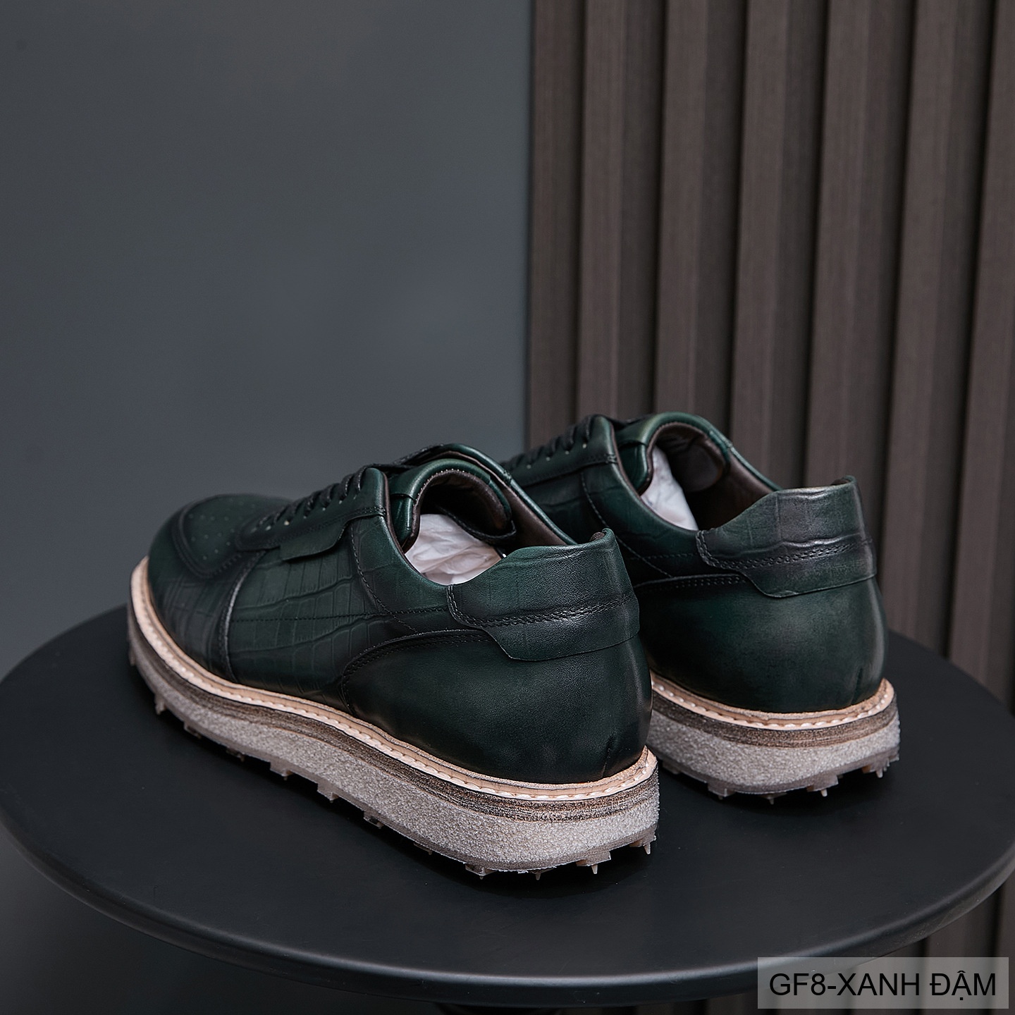 GF8 - Giày thể thao nam cổ thấp da bò họa tiết cá sấu đế Goodyear phong cách casual_thumbnail_27