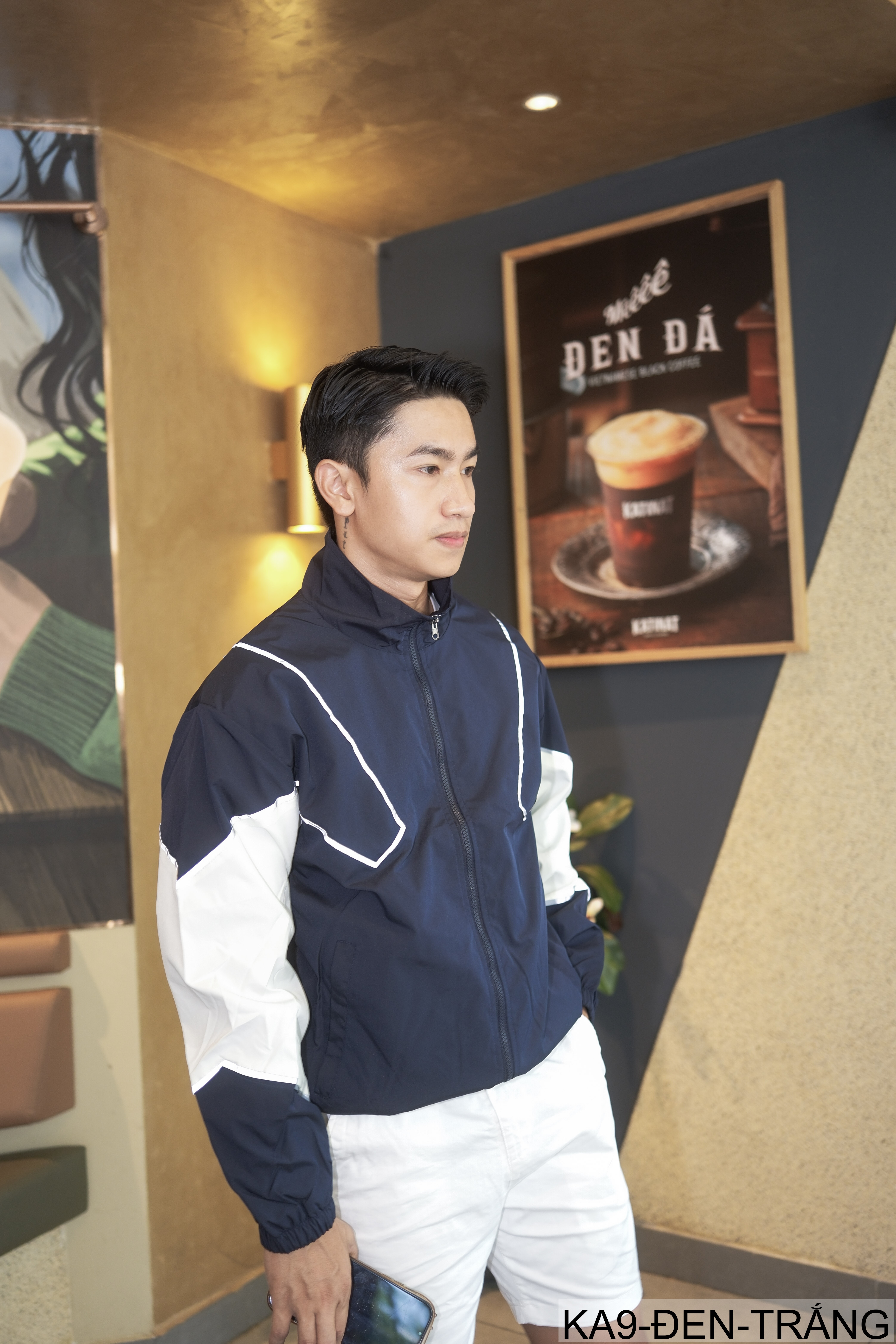 KA9 - Áo khoác nam thể thao phối màu phản quang cổ đứng phong cách streetwear mùa xuân thu_thumbnail_35