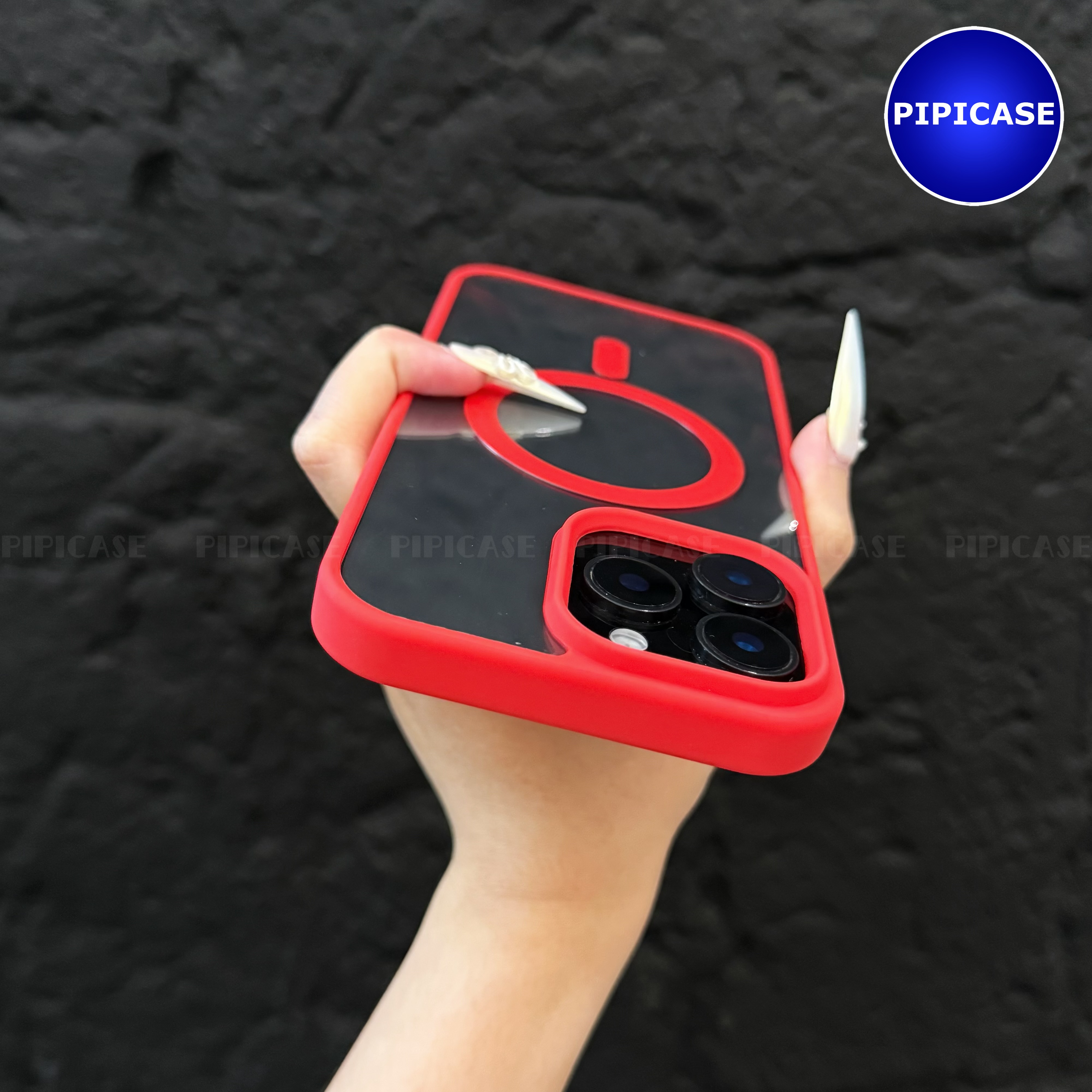 Ốp Lưng iPhone 16 Pro Max - Chic - Đỏ Tươi_thumbnail_15
