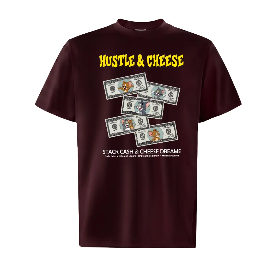 Áo thun nam form oversize local brand Hustle and Cheese TeePrint 3757_thumbnail_14
