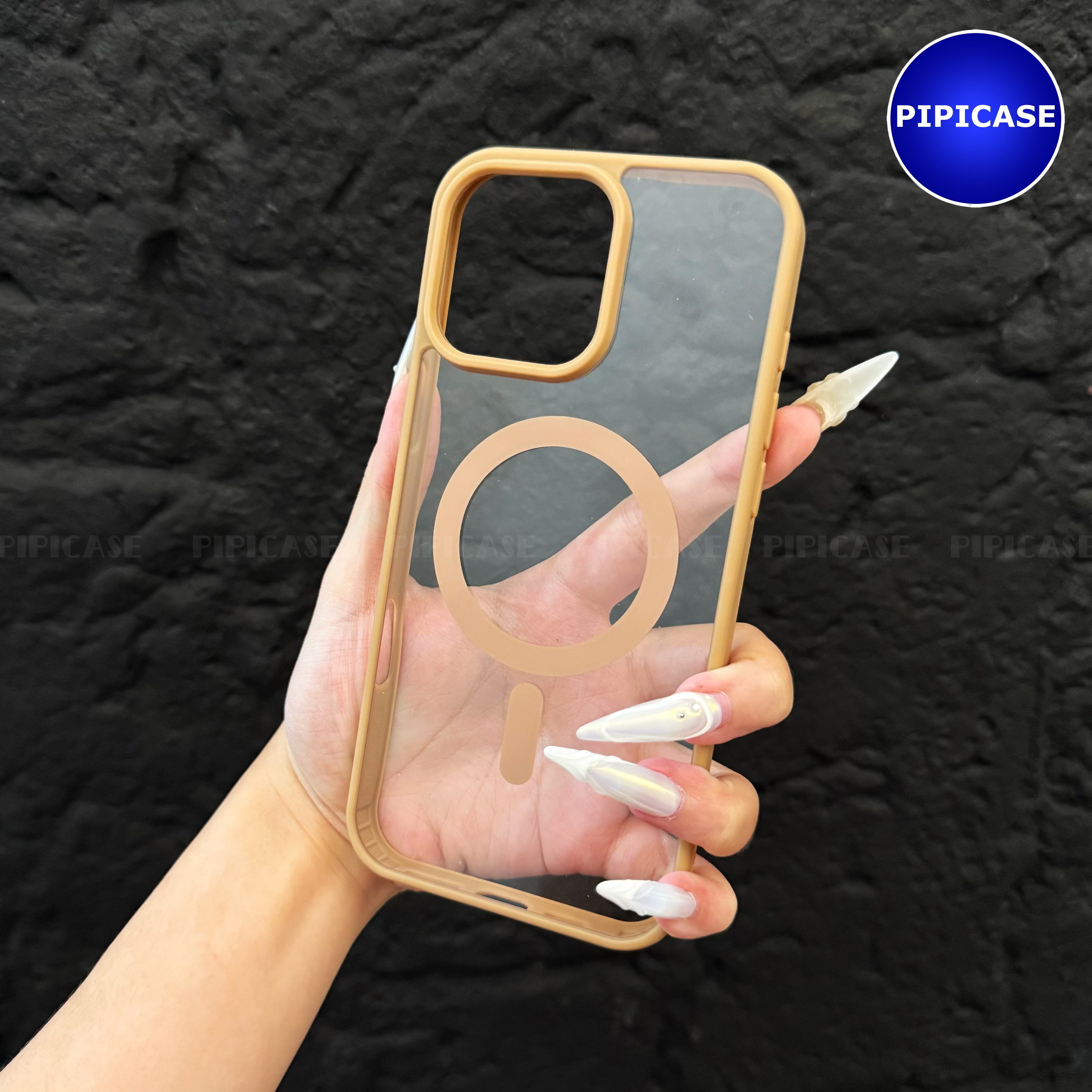 Ốp Lưng iPhone 16 Pro - Chic - Nâu Nhạt_thumbnail_13