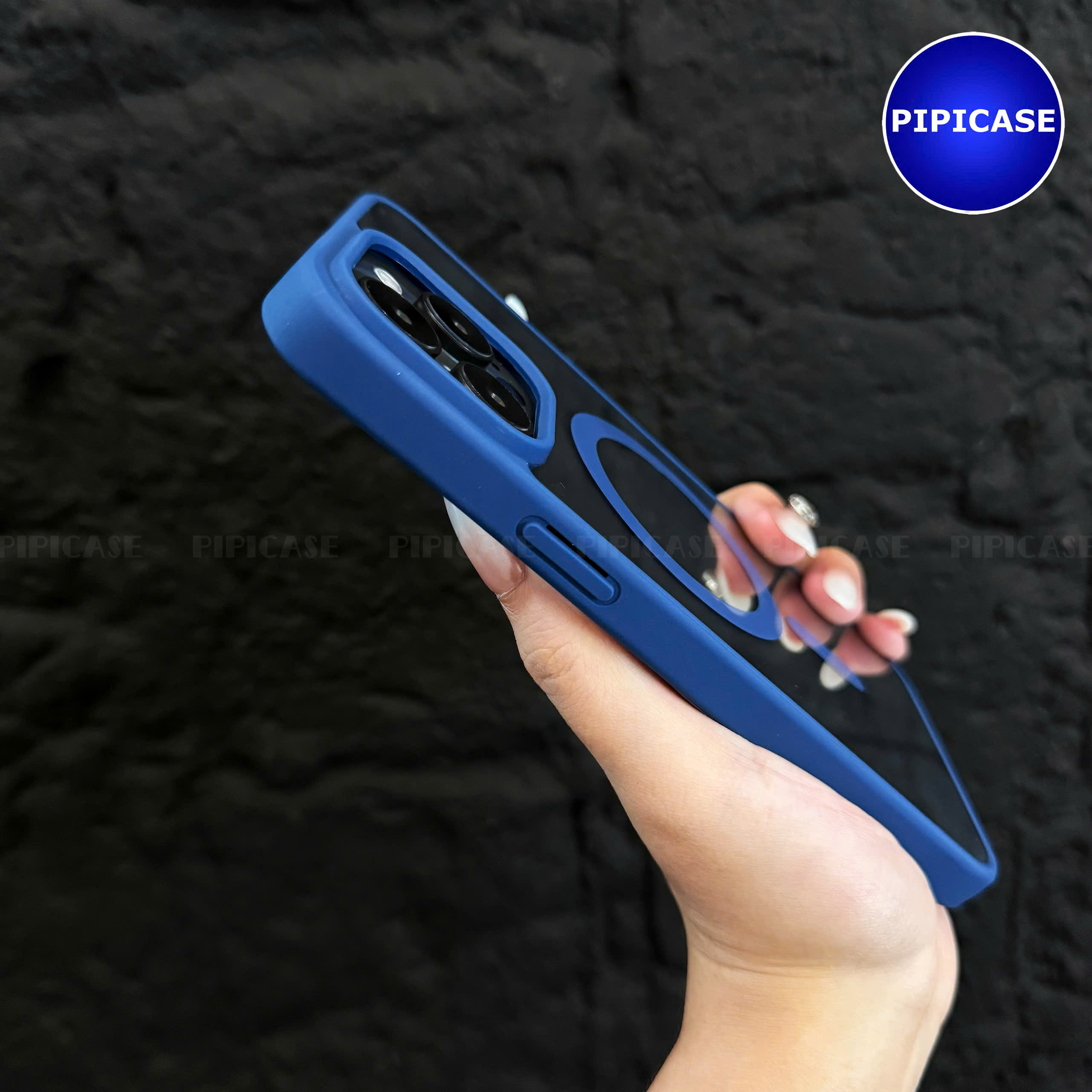 Ốp Lưng iPhone 15 Pro - Chic - Xanh Dương_thumbnail_1