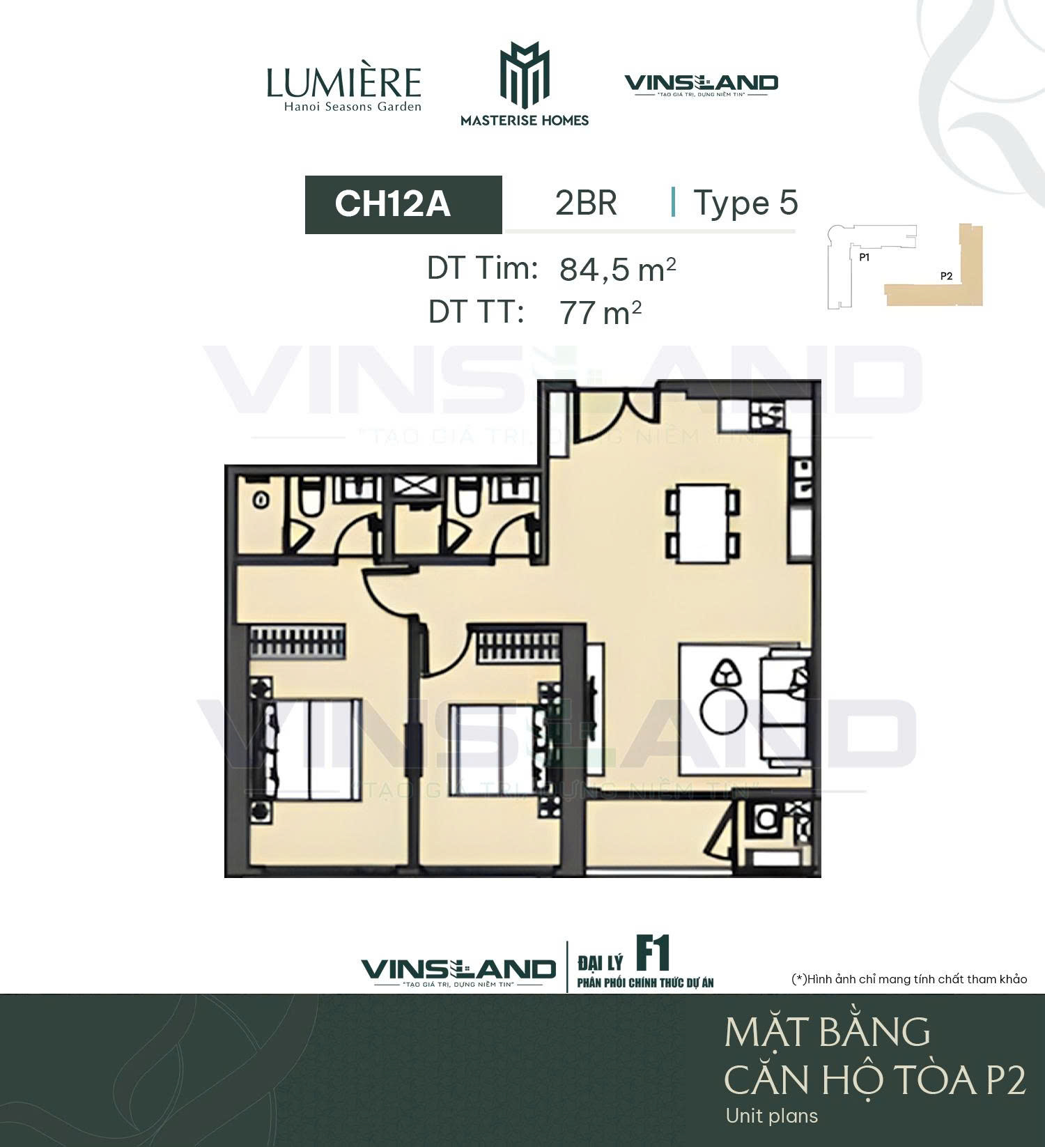 12A 2Br 77m2