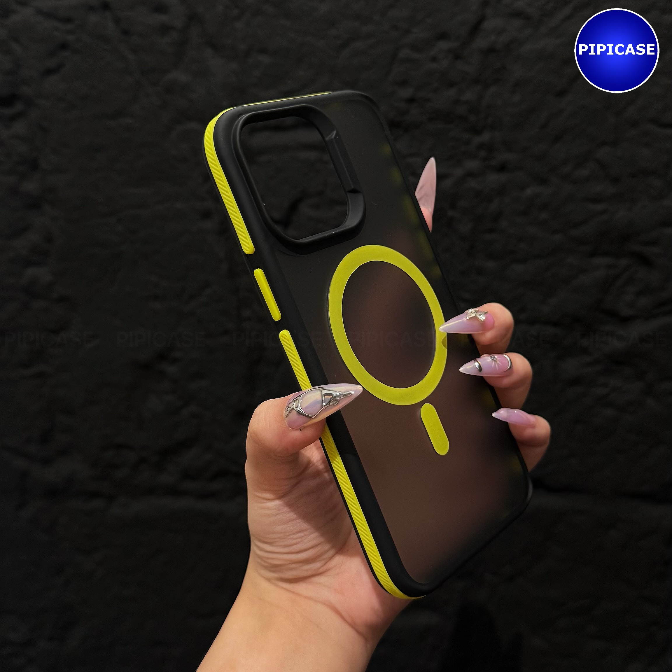 Ốp Lưng iPhone 15 Pro Max - Map - Vàng_thumbnail_3