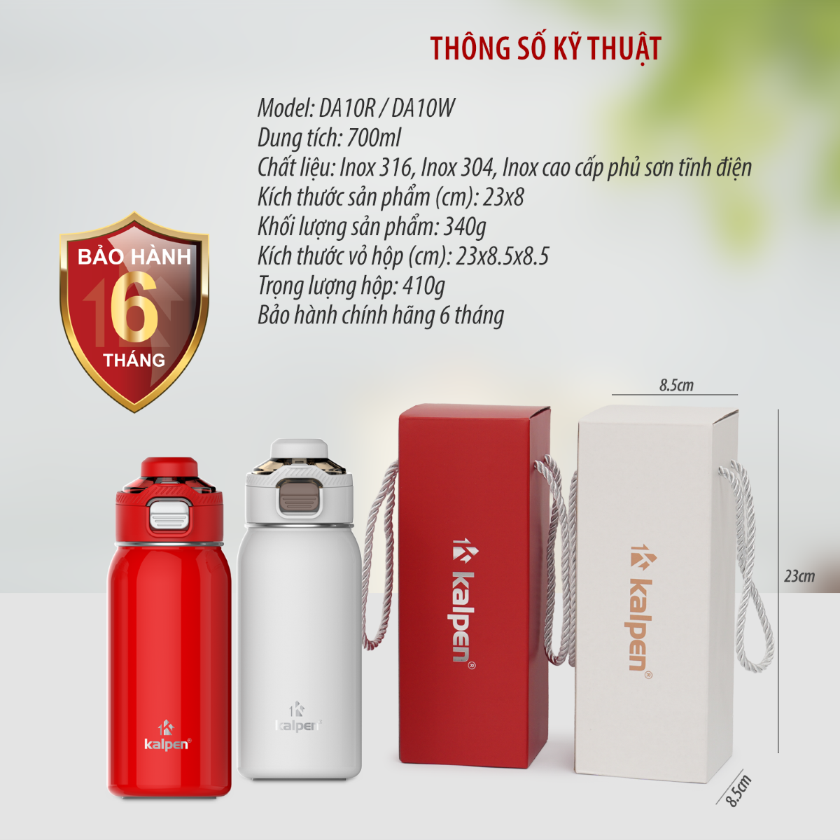 Bình giữ nhiệt inox 304 Kalpen 700ml DA10R_thumbnail_3