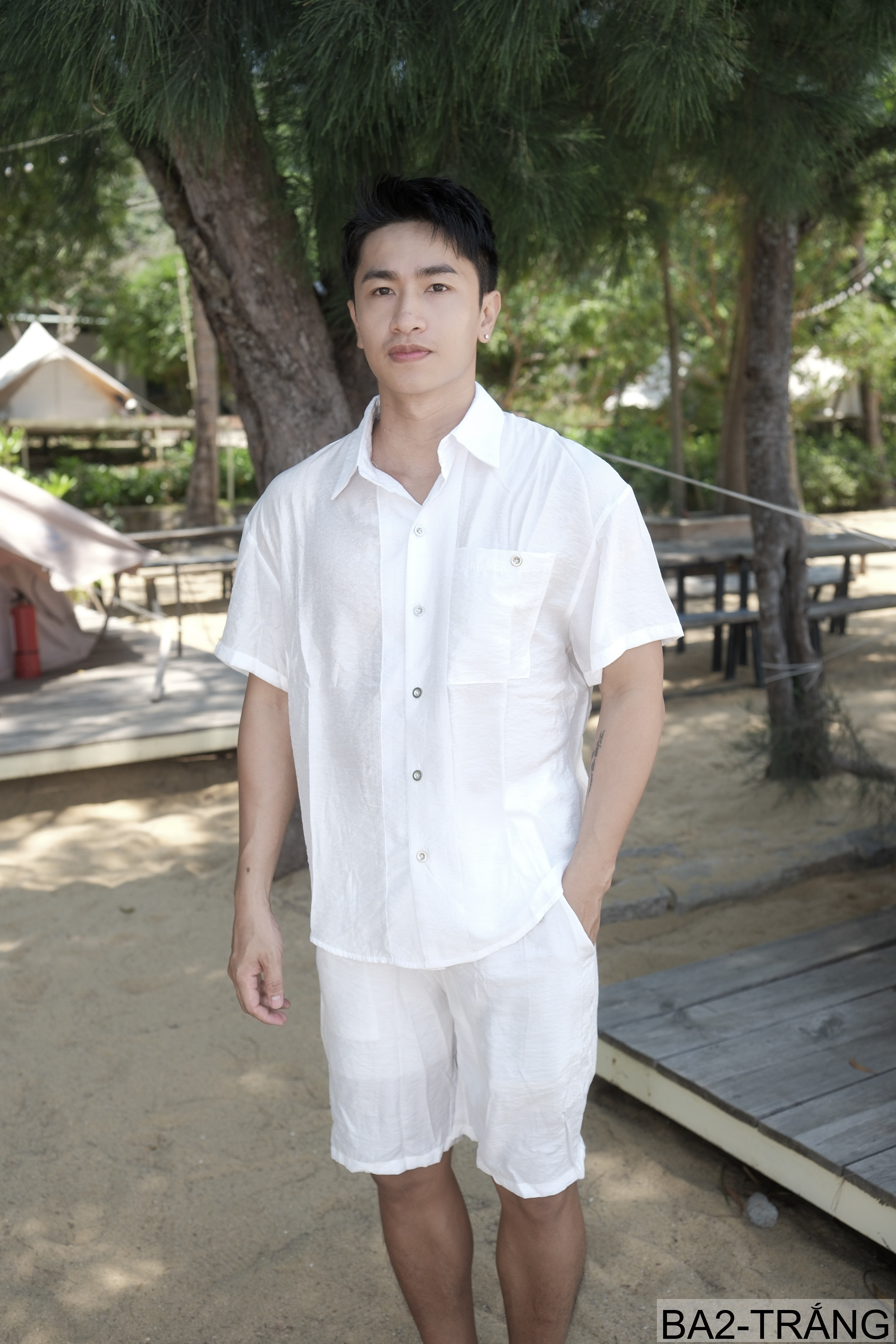 BA2 - Bộ vest áo sơ mi nam mùa hè 2025 mỏng nhẹ, thoải mái, phong cách trẻ trung_thumbnail_2