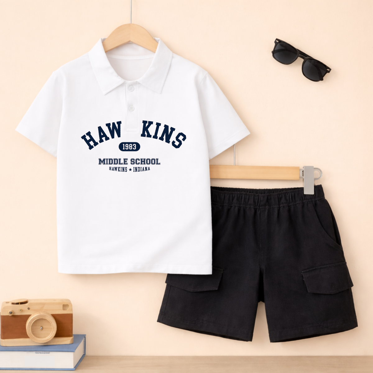 Set bộ Polo bé trai hình chữ Haw Kins 1983 - Loza KidsBU628_thumbnail_4