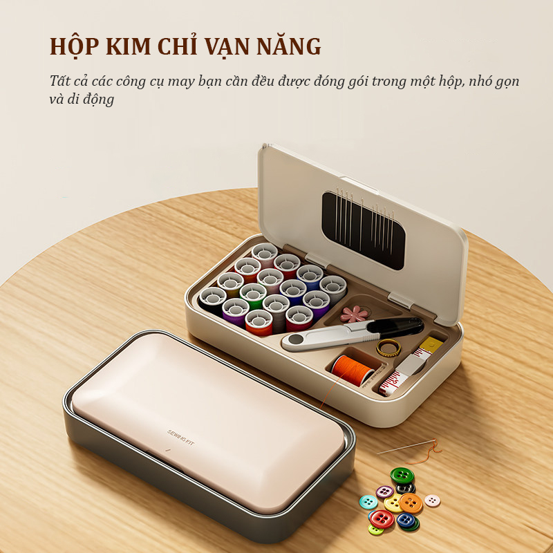 Hộ Đựng Kim Chỉ Đa Năng 40 Chi Tiết